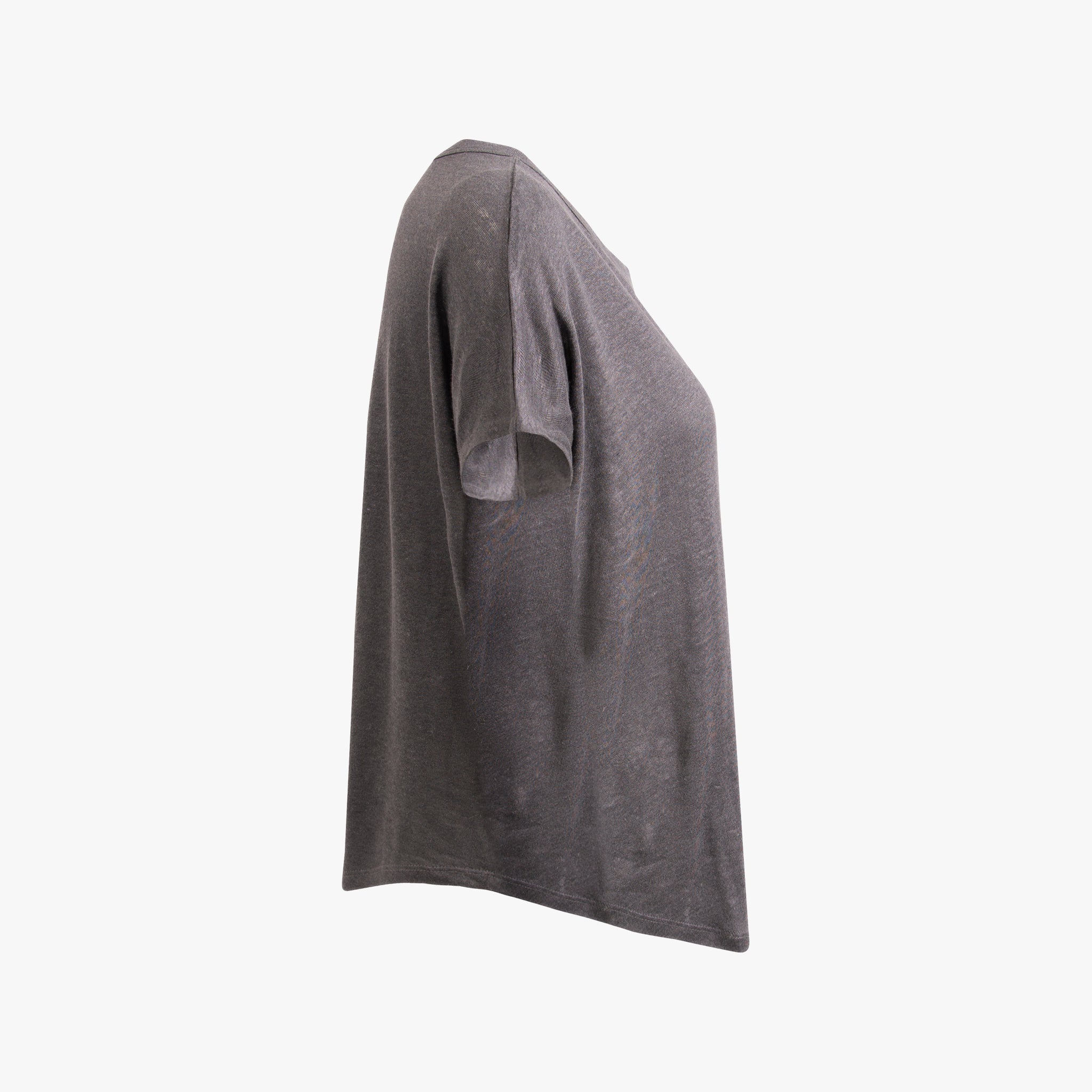 RH-Leinenshirt weit | anthra