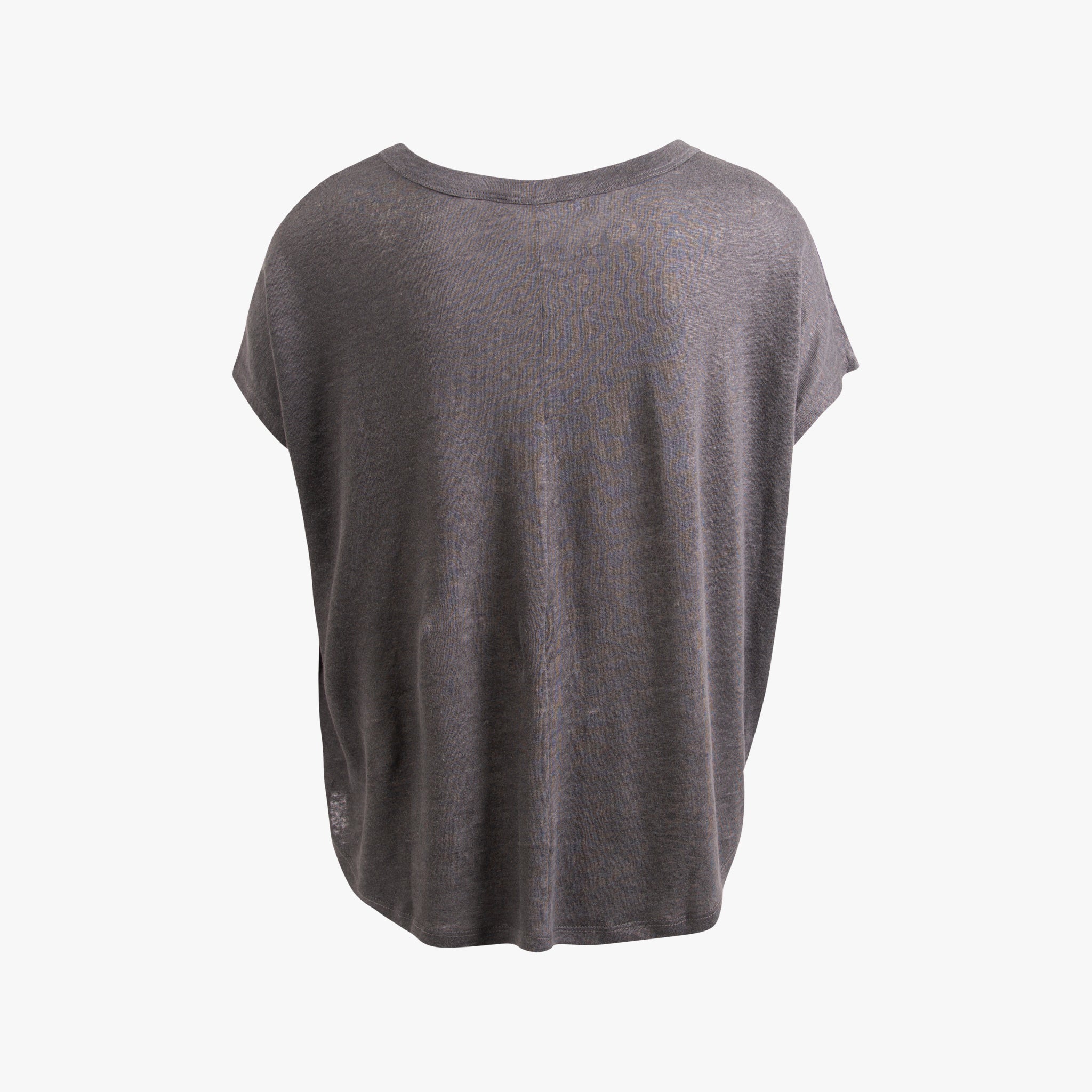 RH-Leinenshirt weit | anthra