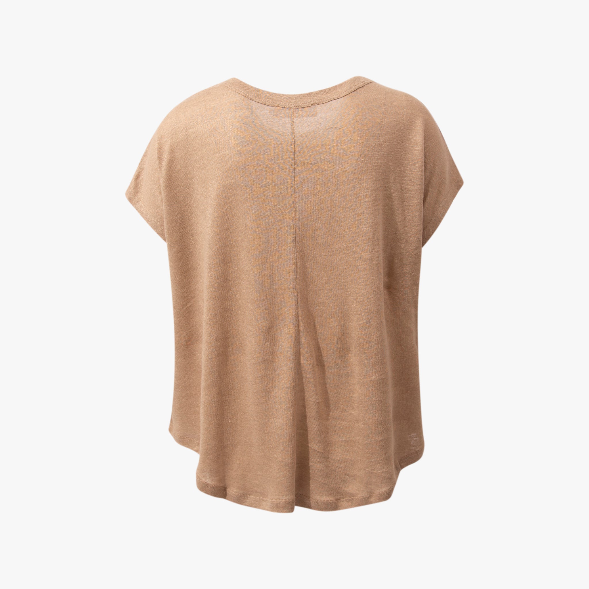 RH-Leinenshirt weit | beige