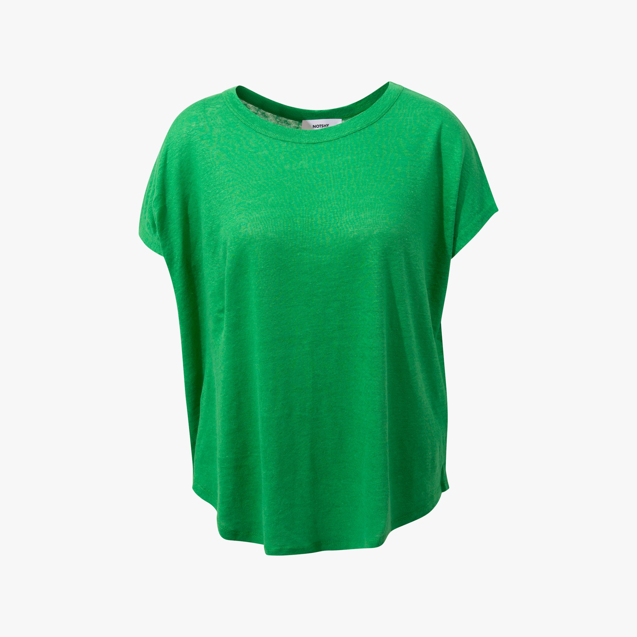 RH-Leinenshirt weit | pinie