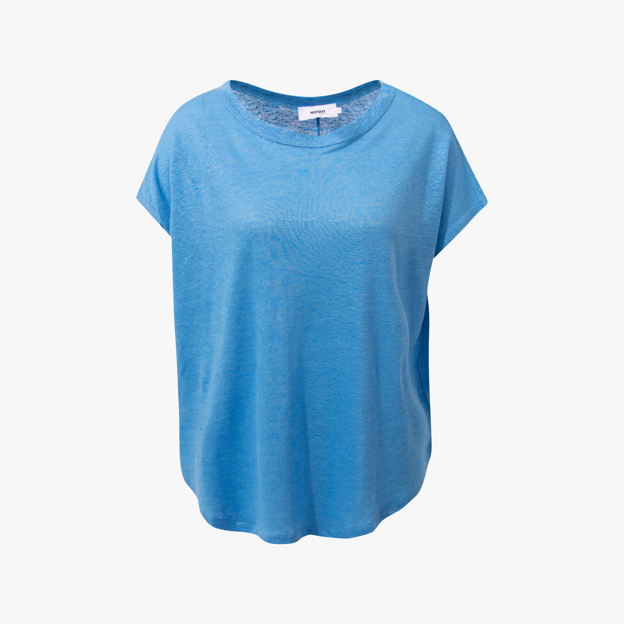 RH-Leinenshirt weit | hellblau