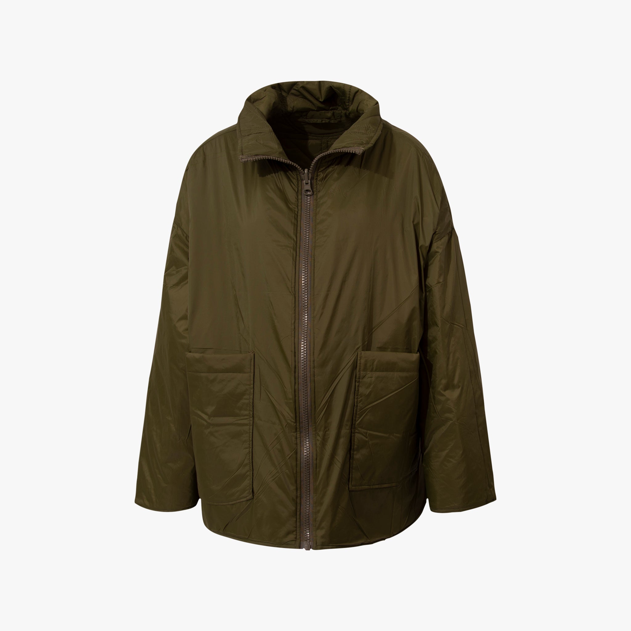 Wende-Steppjacke | oliv