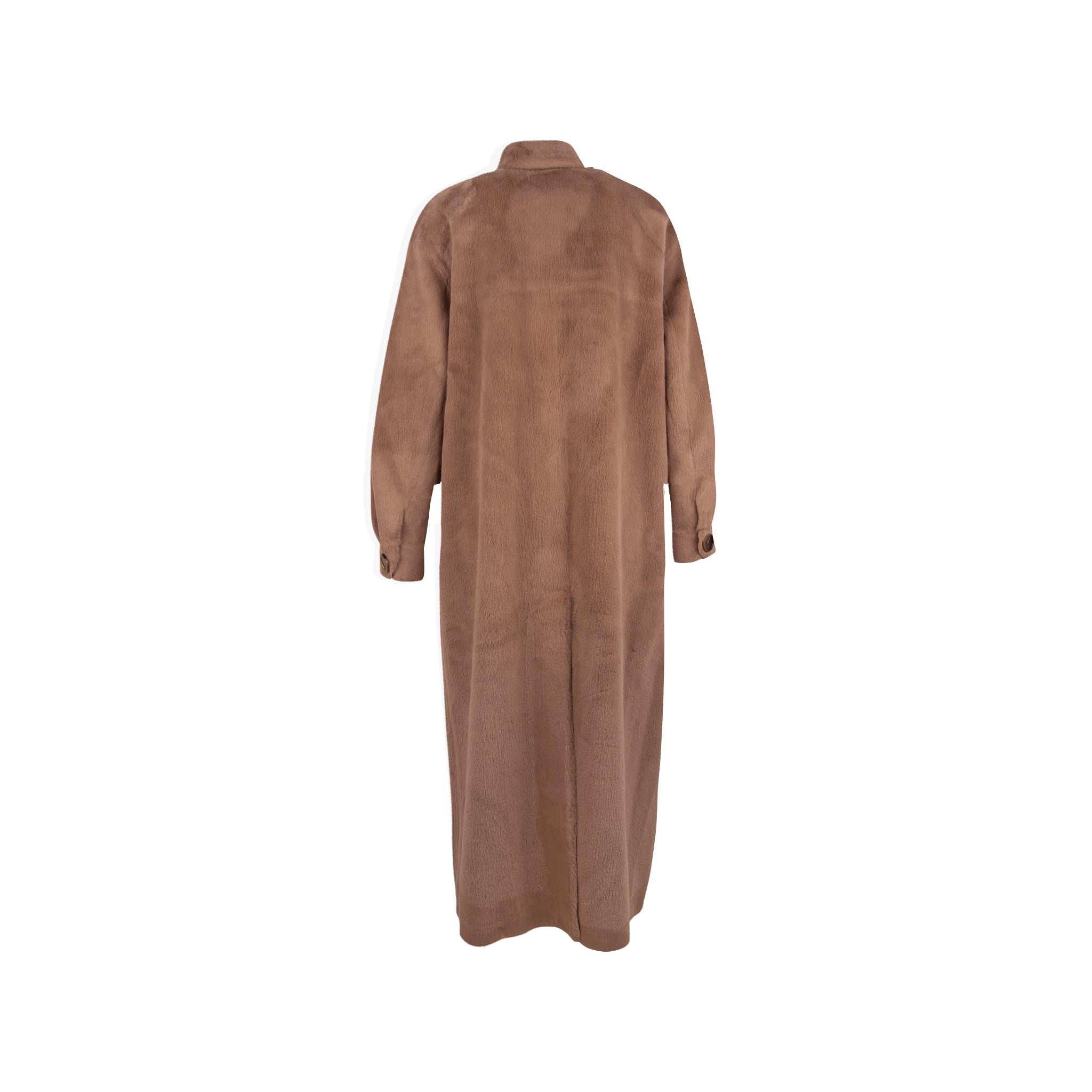 Ravina Mink Mantel Fakefur | braun