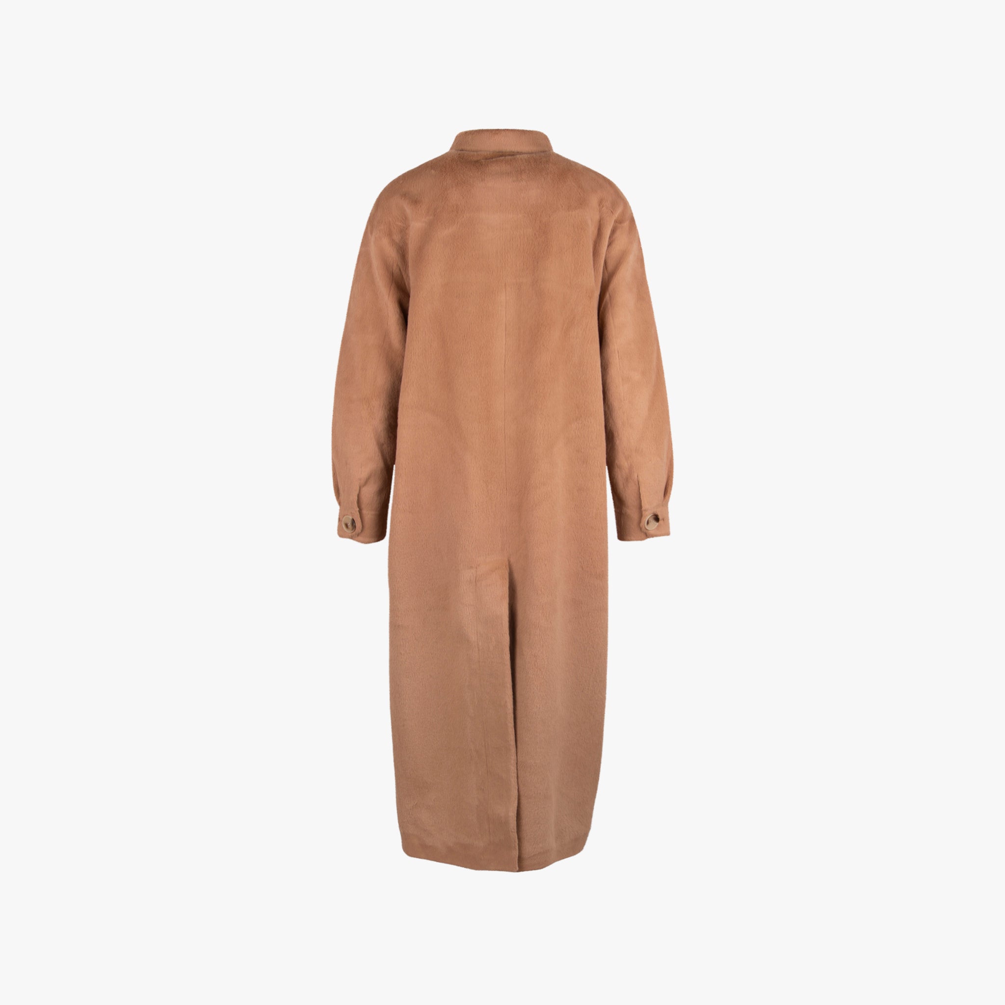 Ravina Mink Mantel Fakefur | zimt