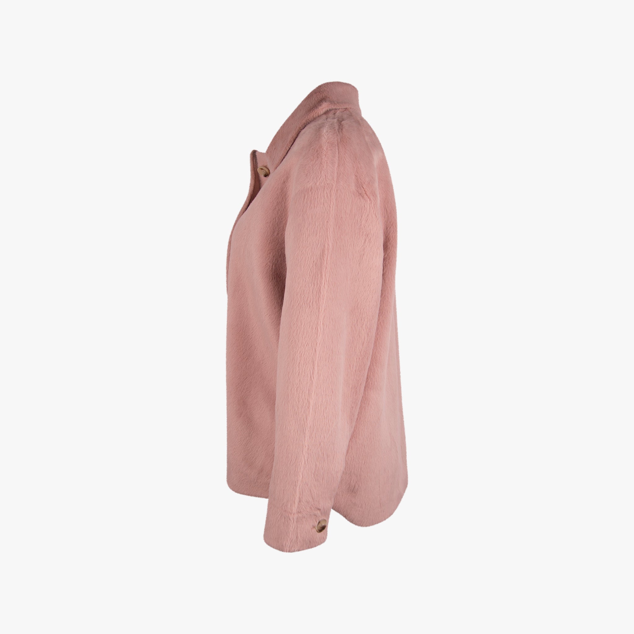 Ronja Mink Jacke Fakefur | rose