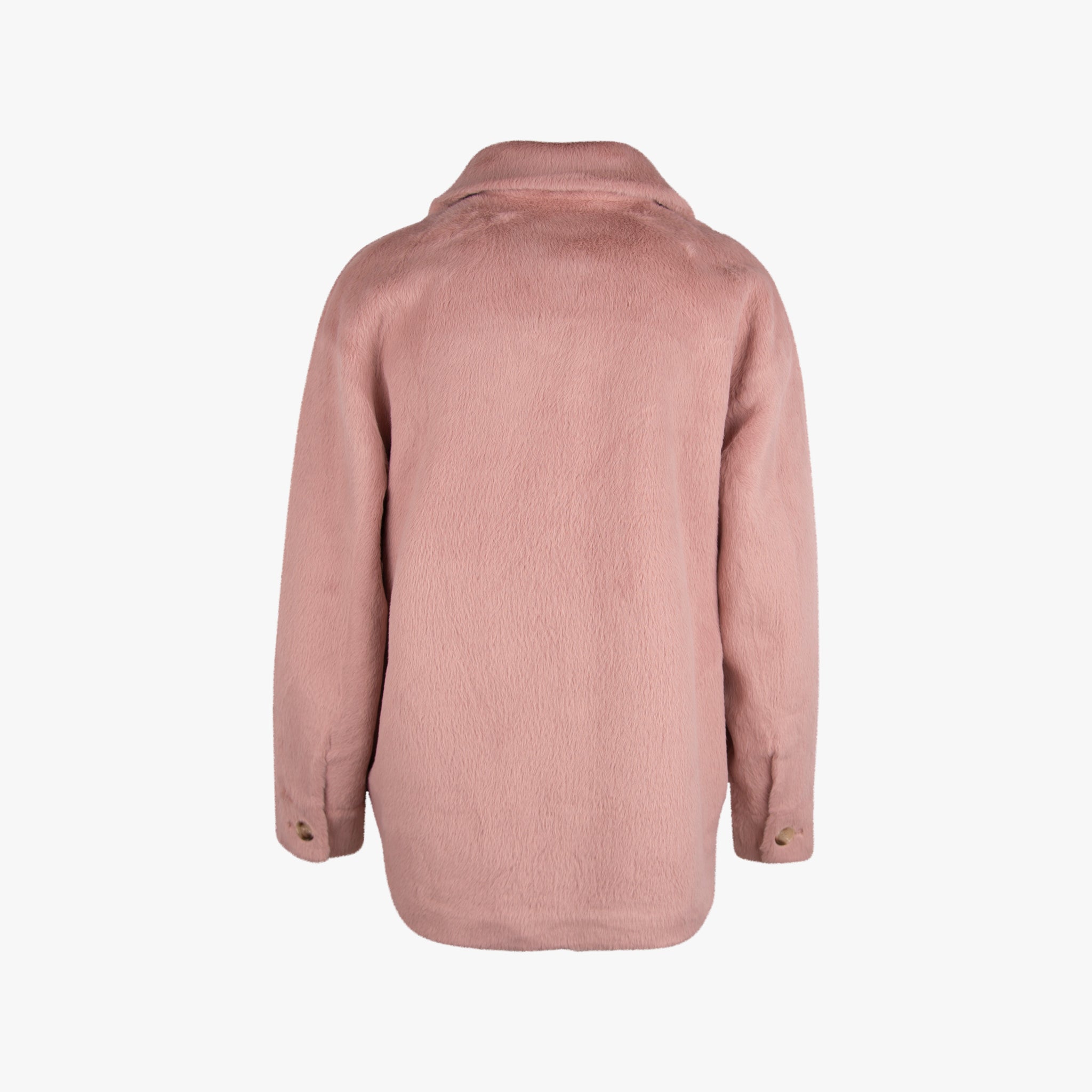 Ronja Mink Jacke Fakefur | rose
