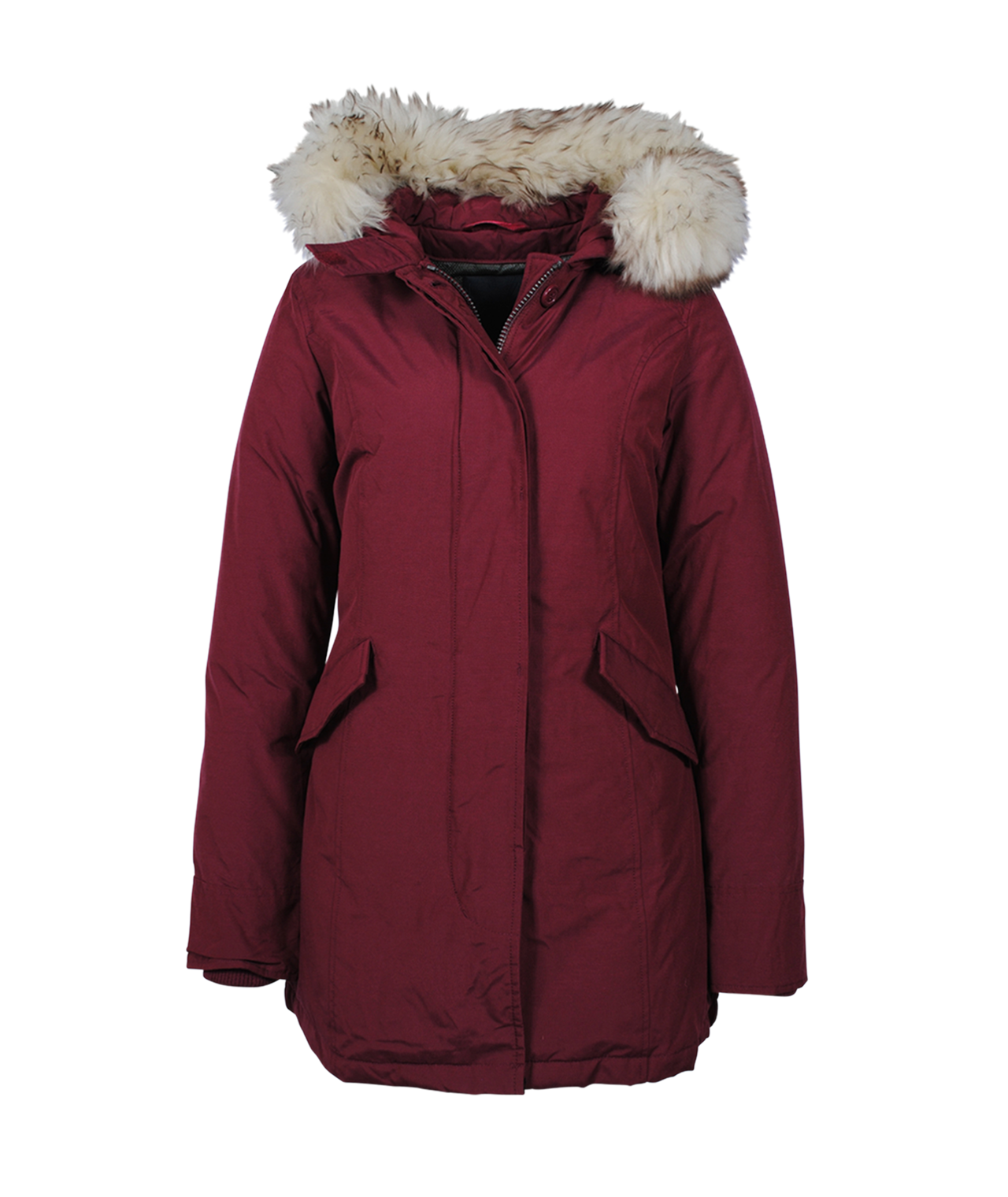 Parka Fundy Bay SH | dunkelrot