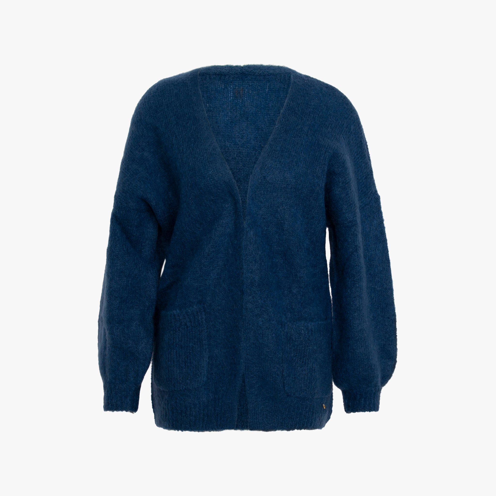 Cardigan 2T open | blau