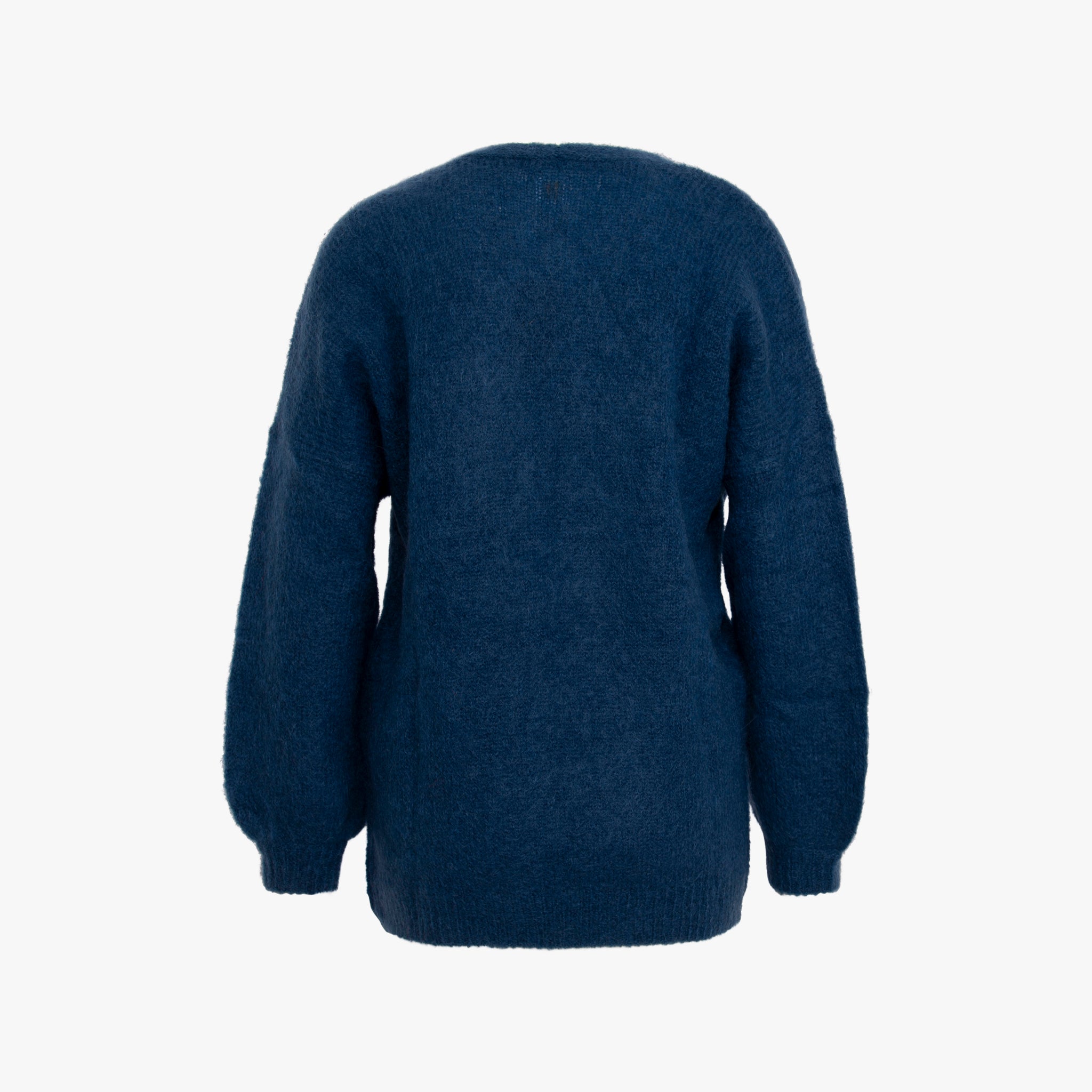 Cardigan 2T open | blau