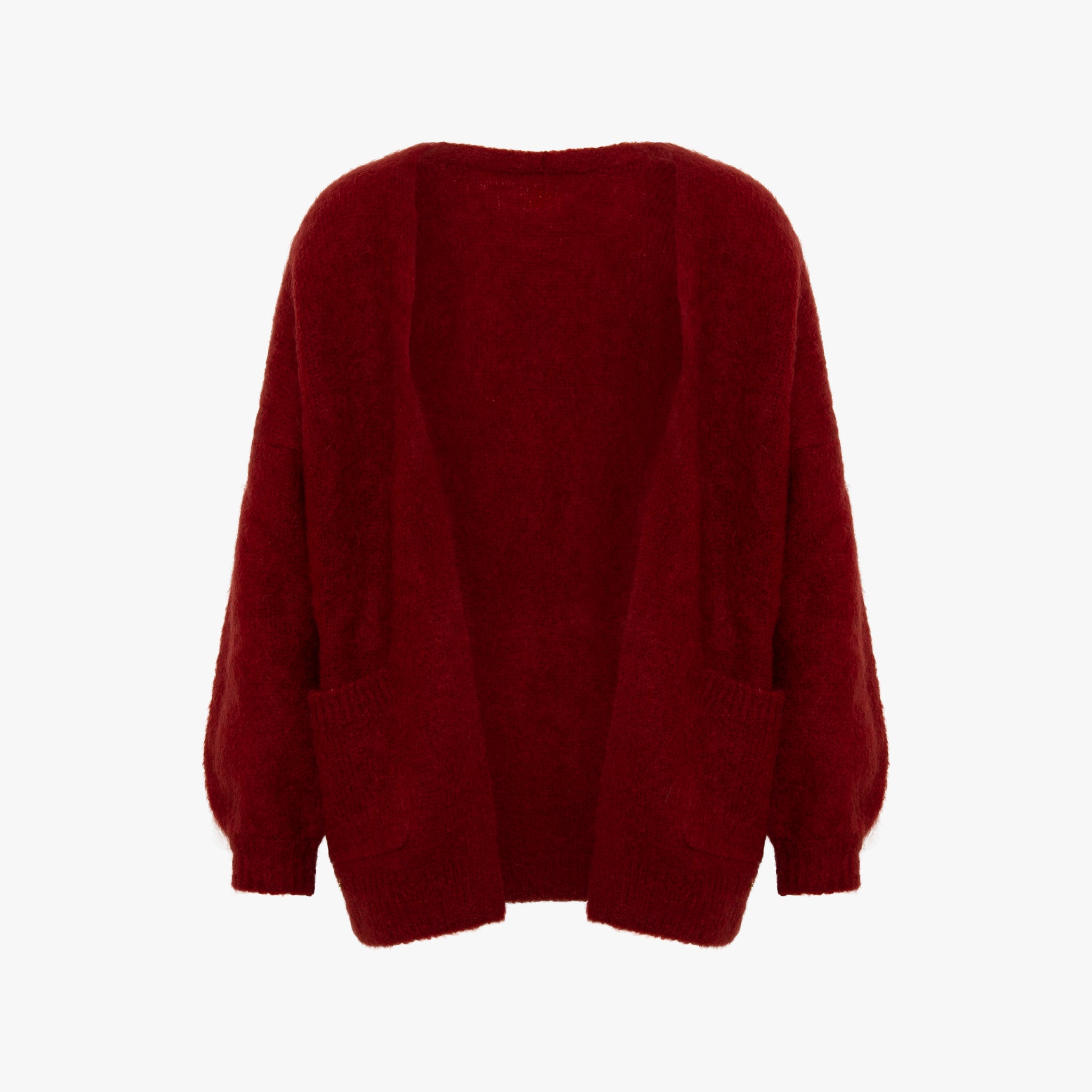Cardigan 2T open | rot