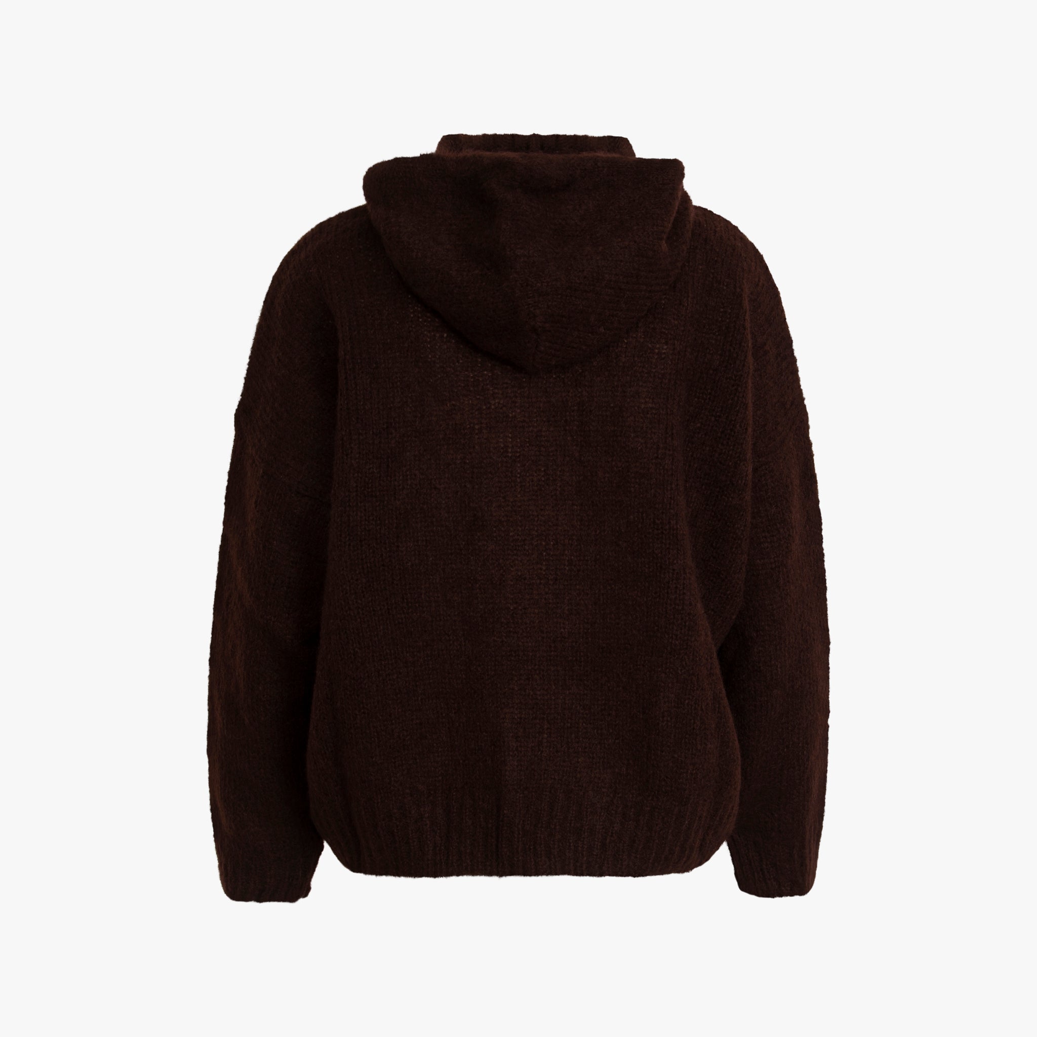 Hoodie | dunkelbraun