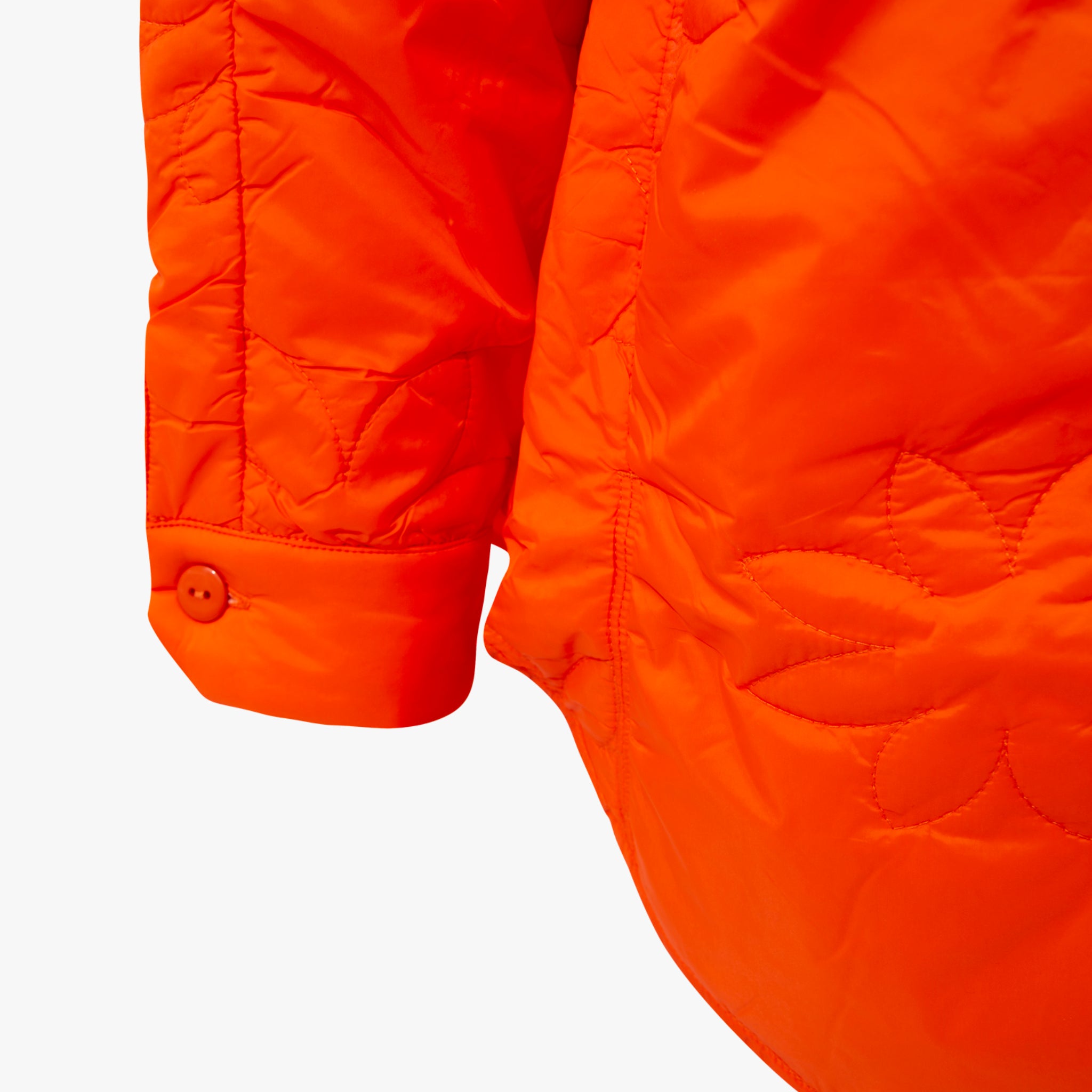 Overshirt gesteppt | orange