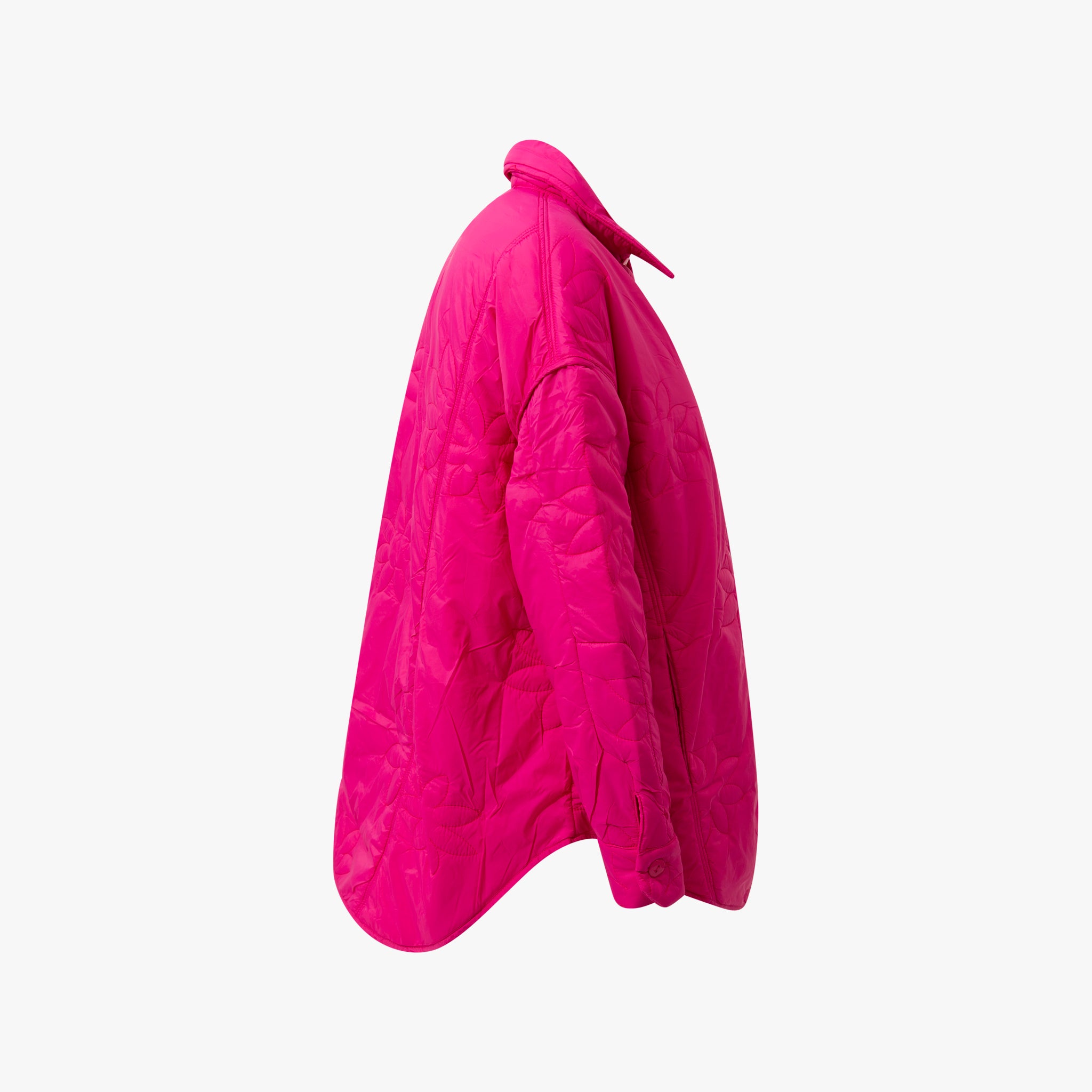 Overshirt gesteppt | pink