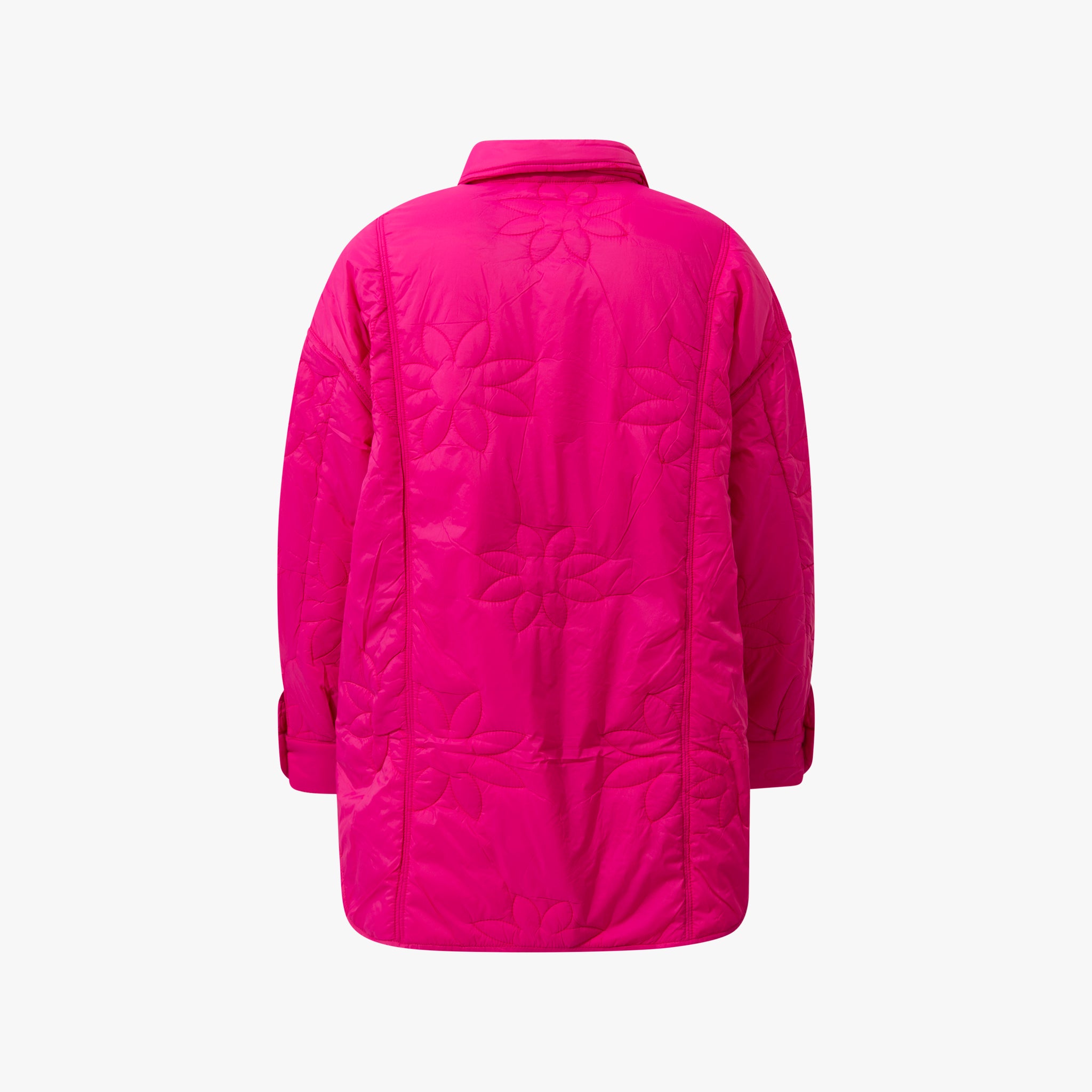 Overshirt gesteppt | pink