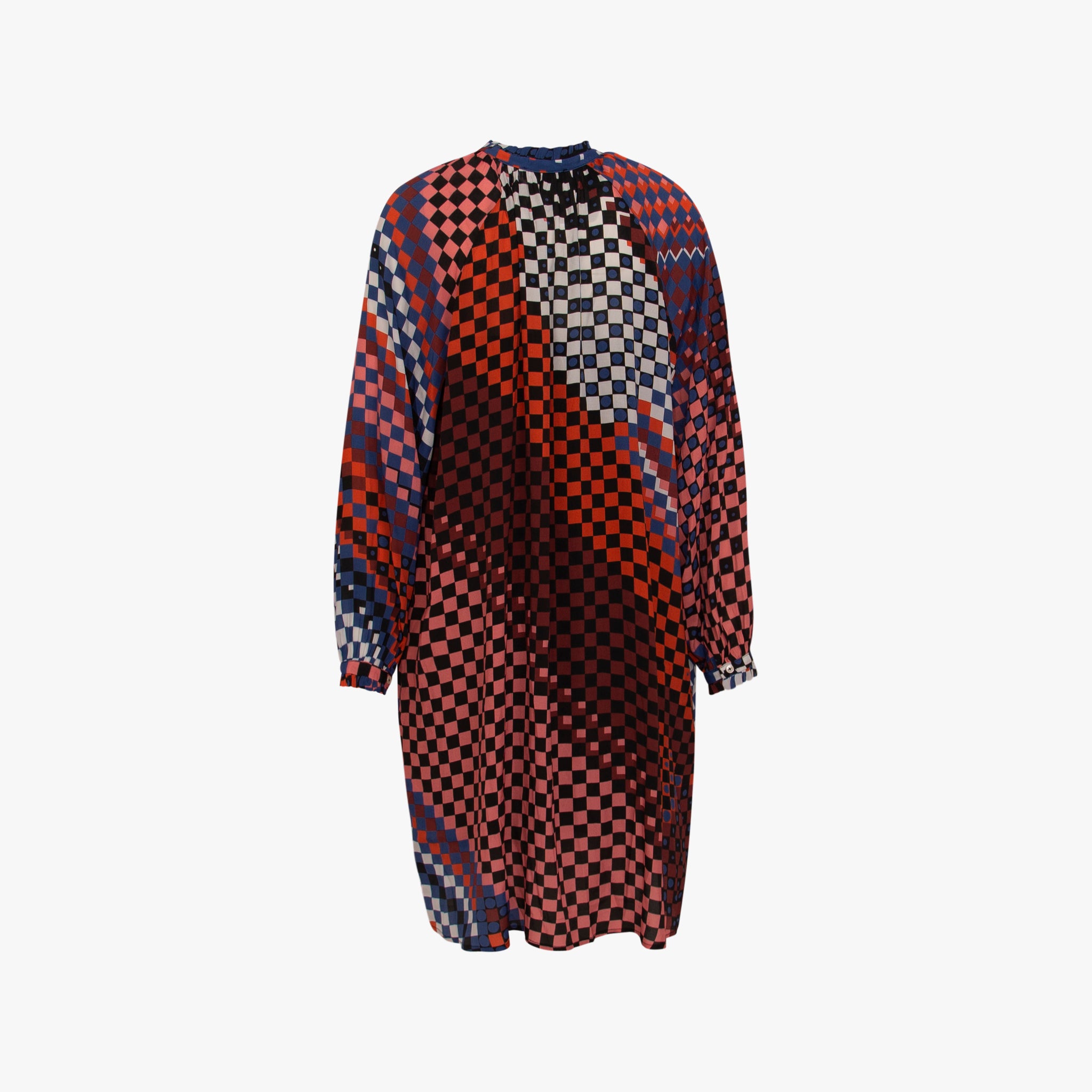 Kleid Mosaikprint | multicolor