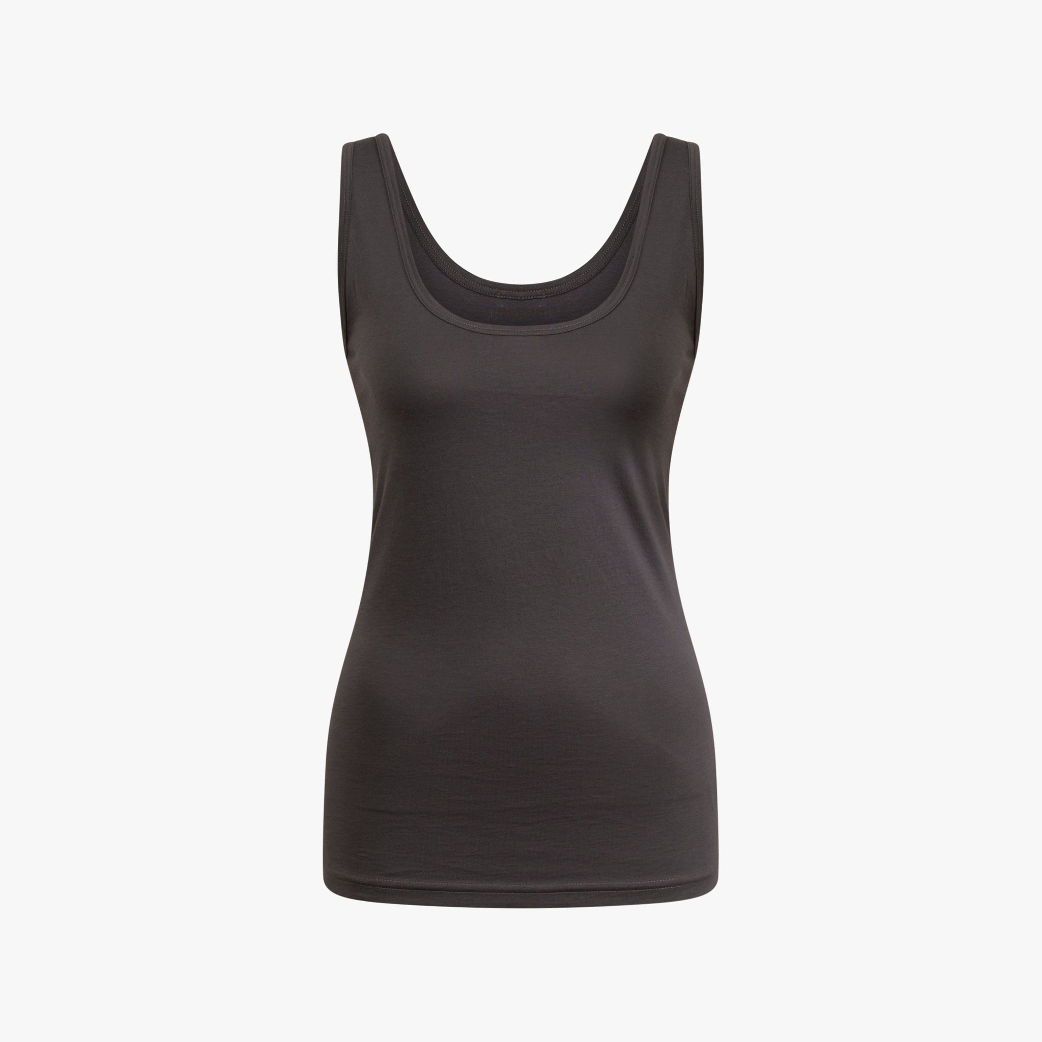 Top Pimabaumwolle | grau