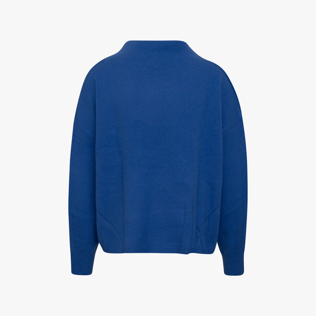 Turtle Neck Pullover | blau