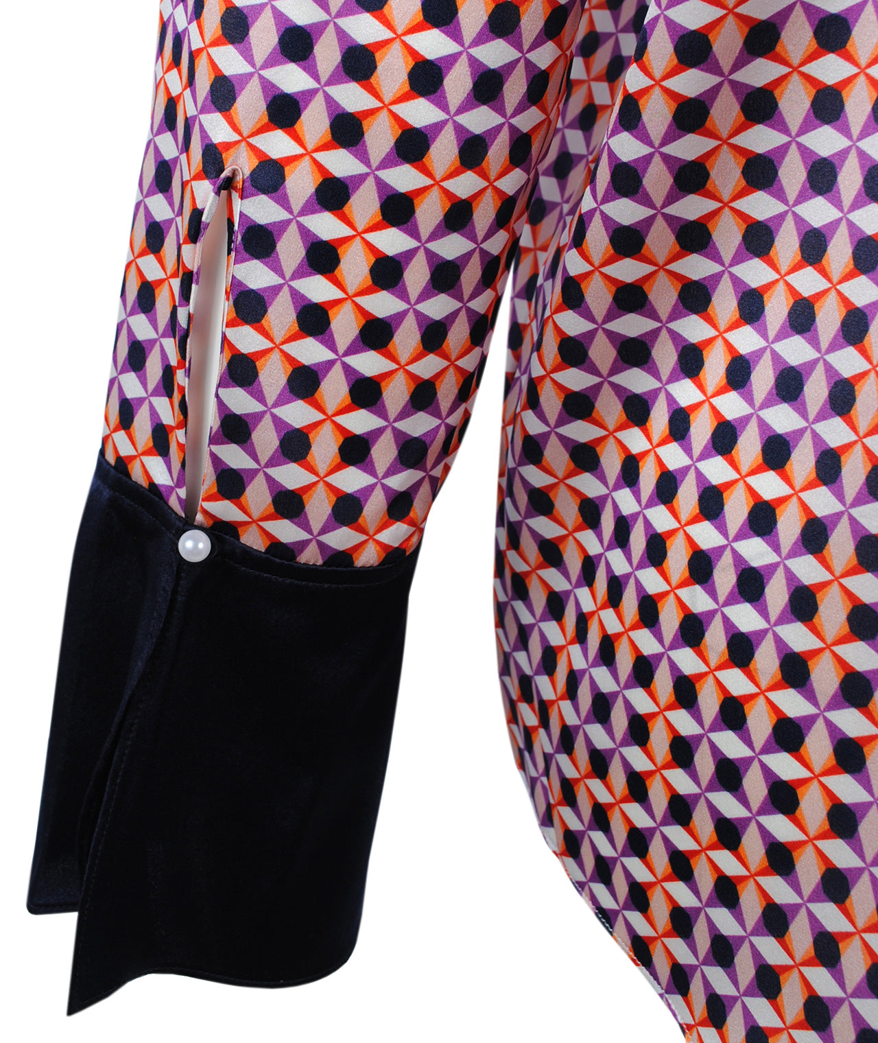 Schlupfbluse Print | multicolor