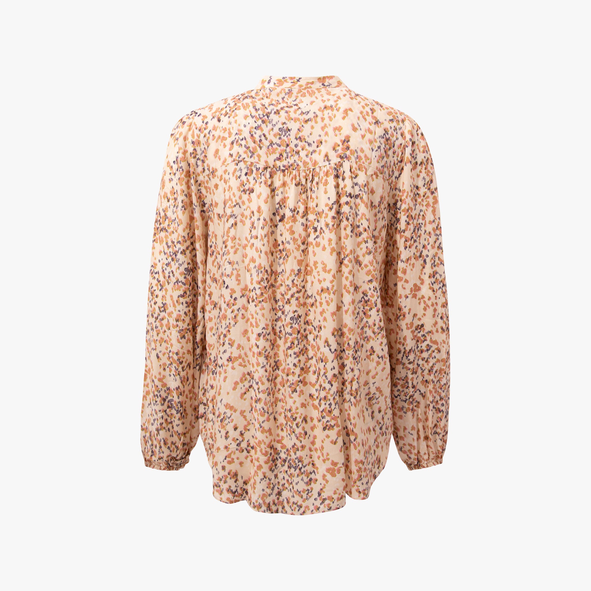 Bluse Konfettiprint | champagner