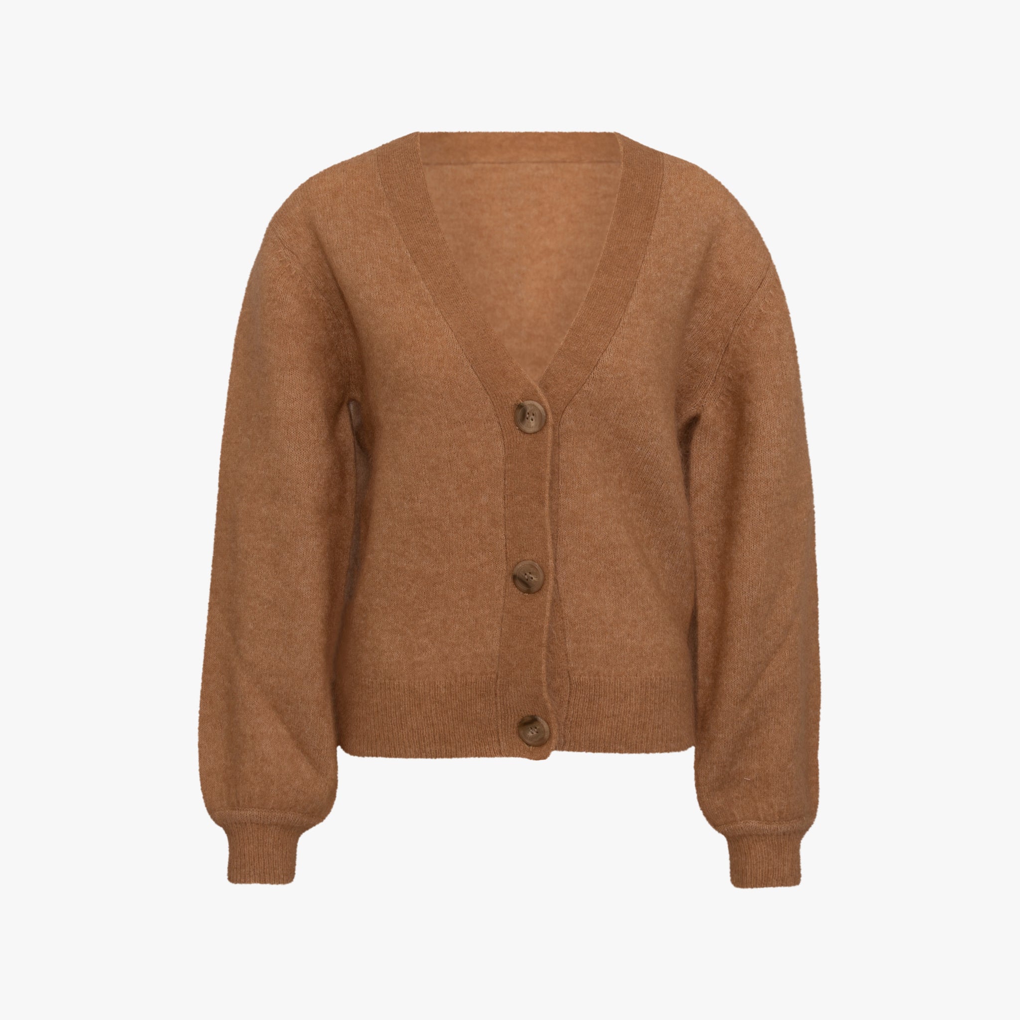 Strick Cardigan | tabak