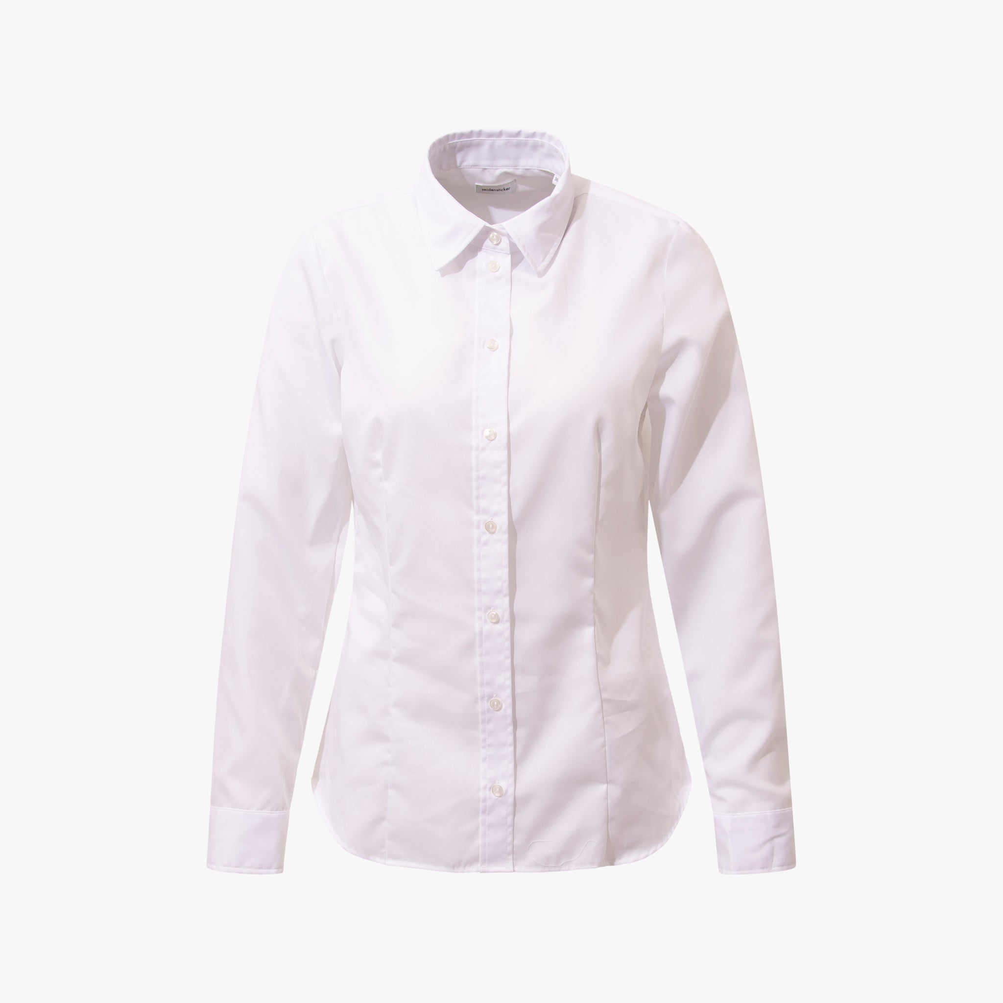 Bluse Basic | weiß
