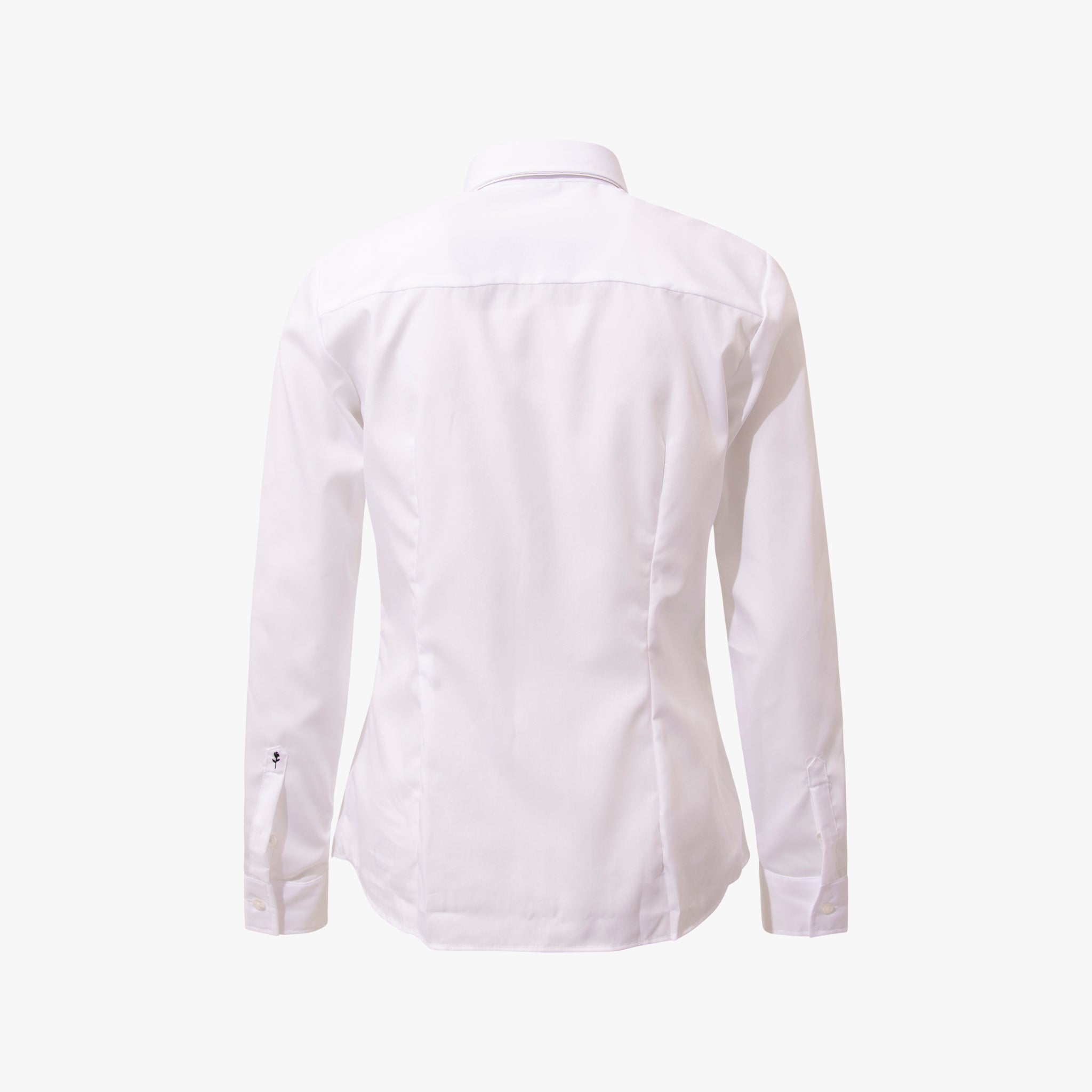 Bluse Basic | weiß