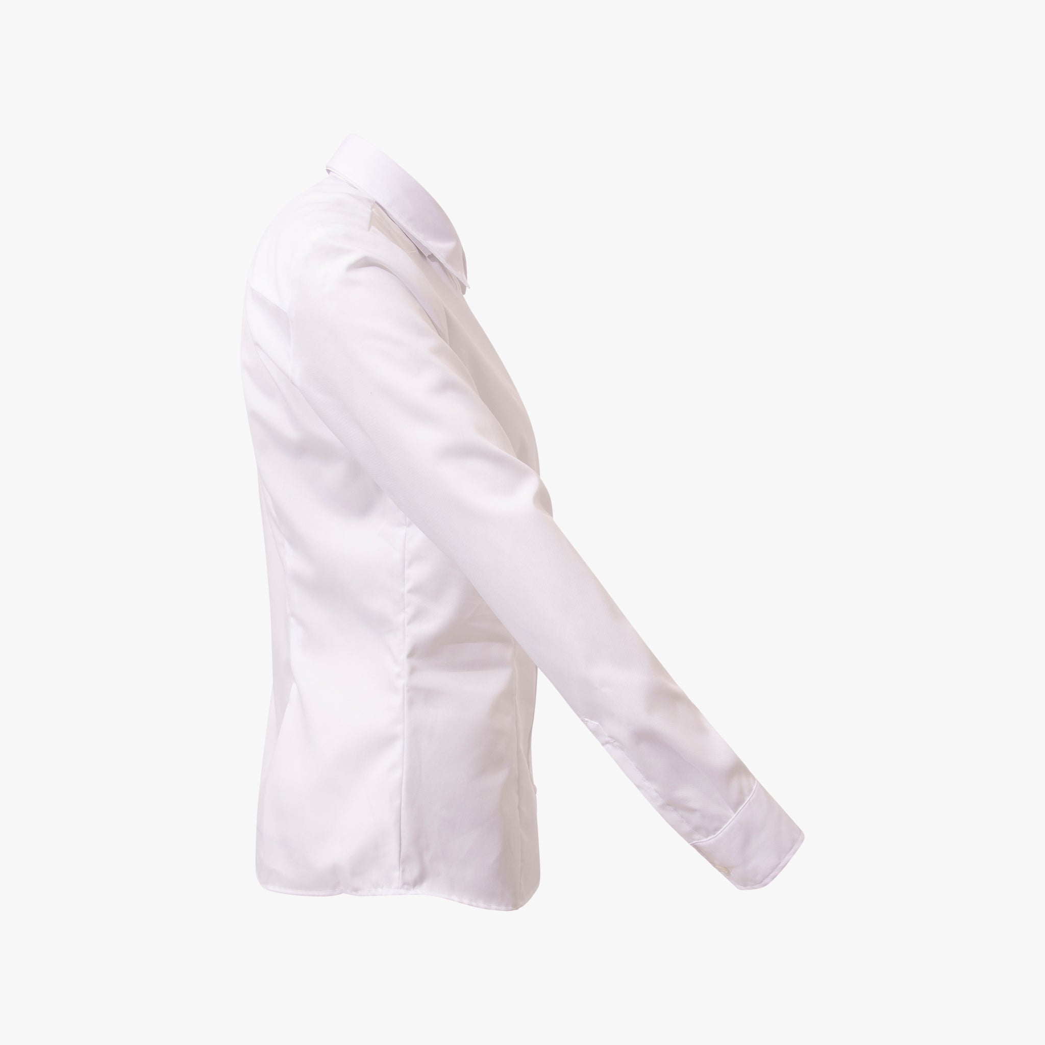 Bluse Basic | weiß