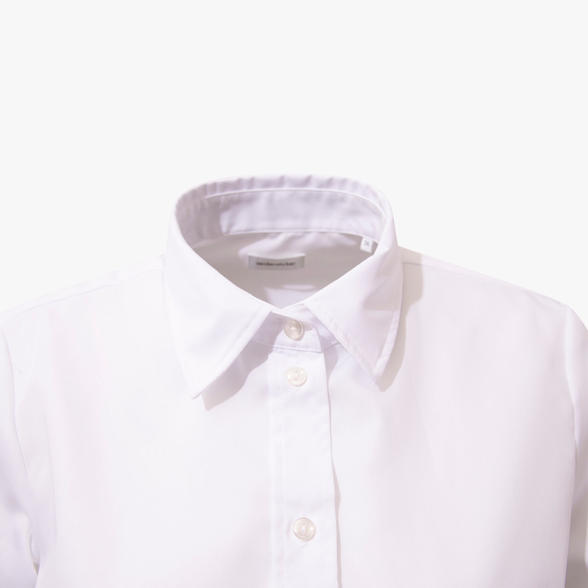Bluse Basic | weiß