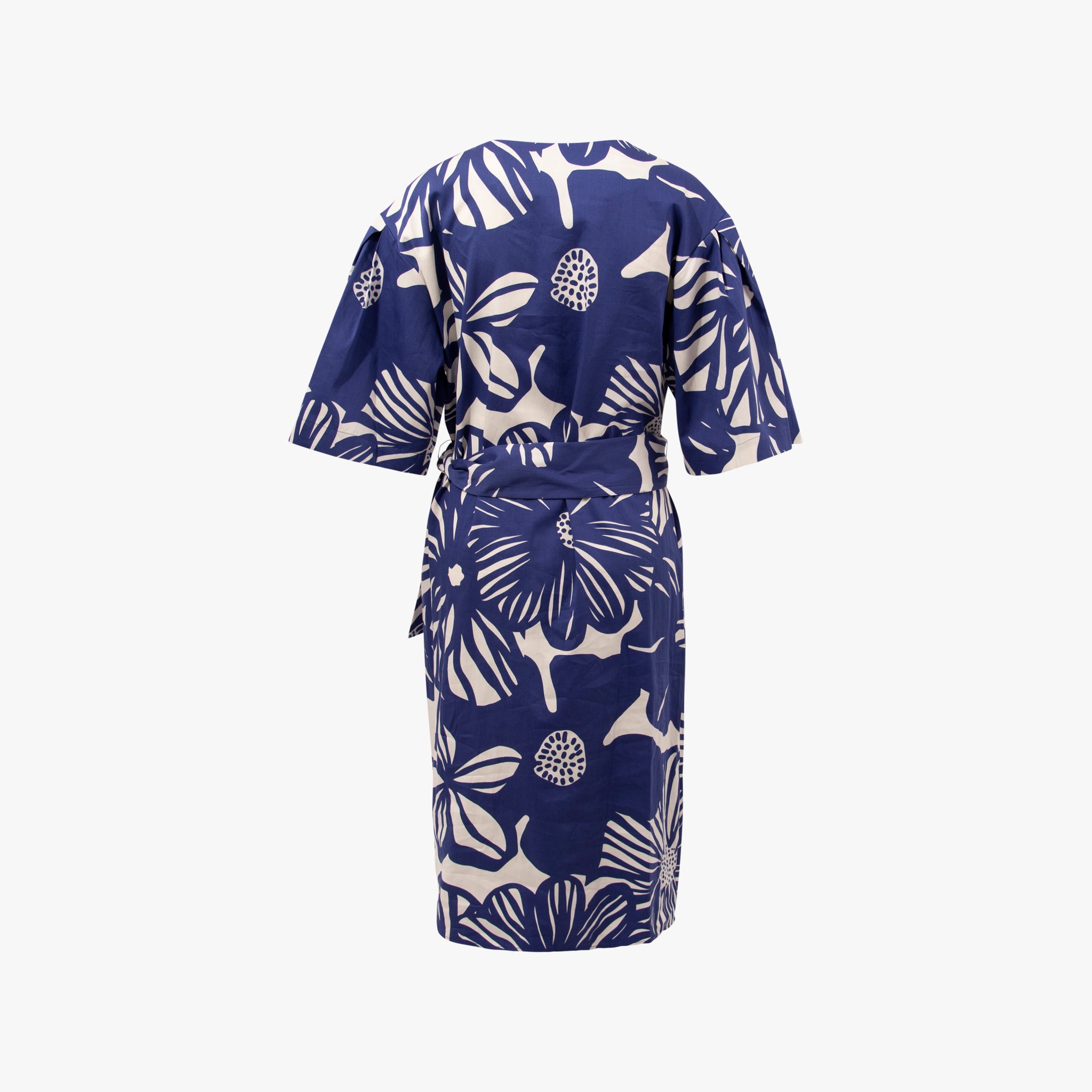 Kleid Flowerprint | blau