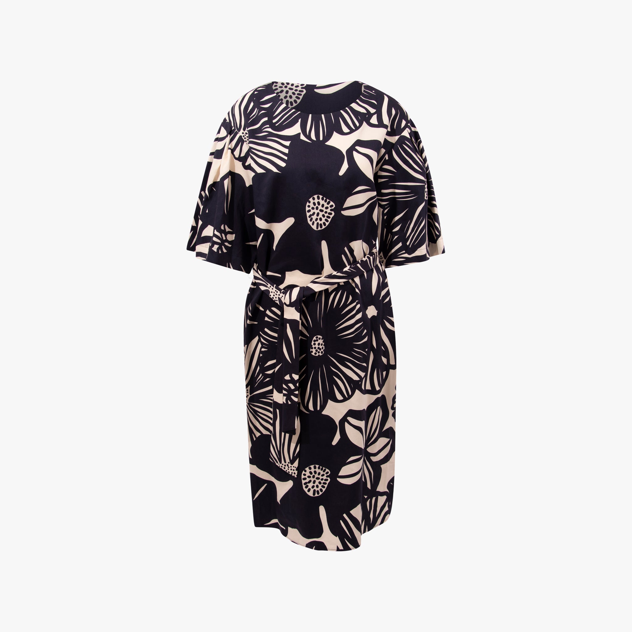 Kleid Flowerprint | navy
