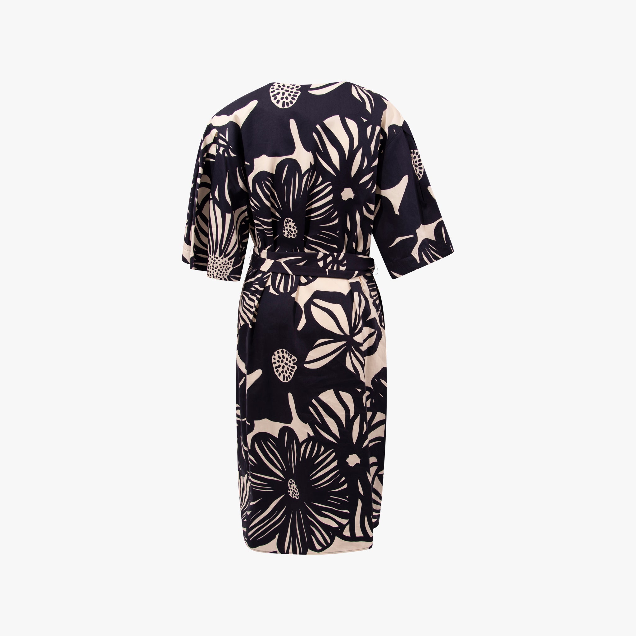 Kleid Flowerprint | navy