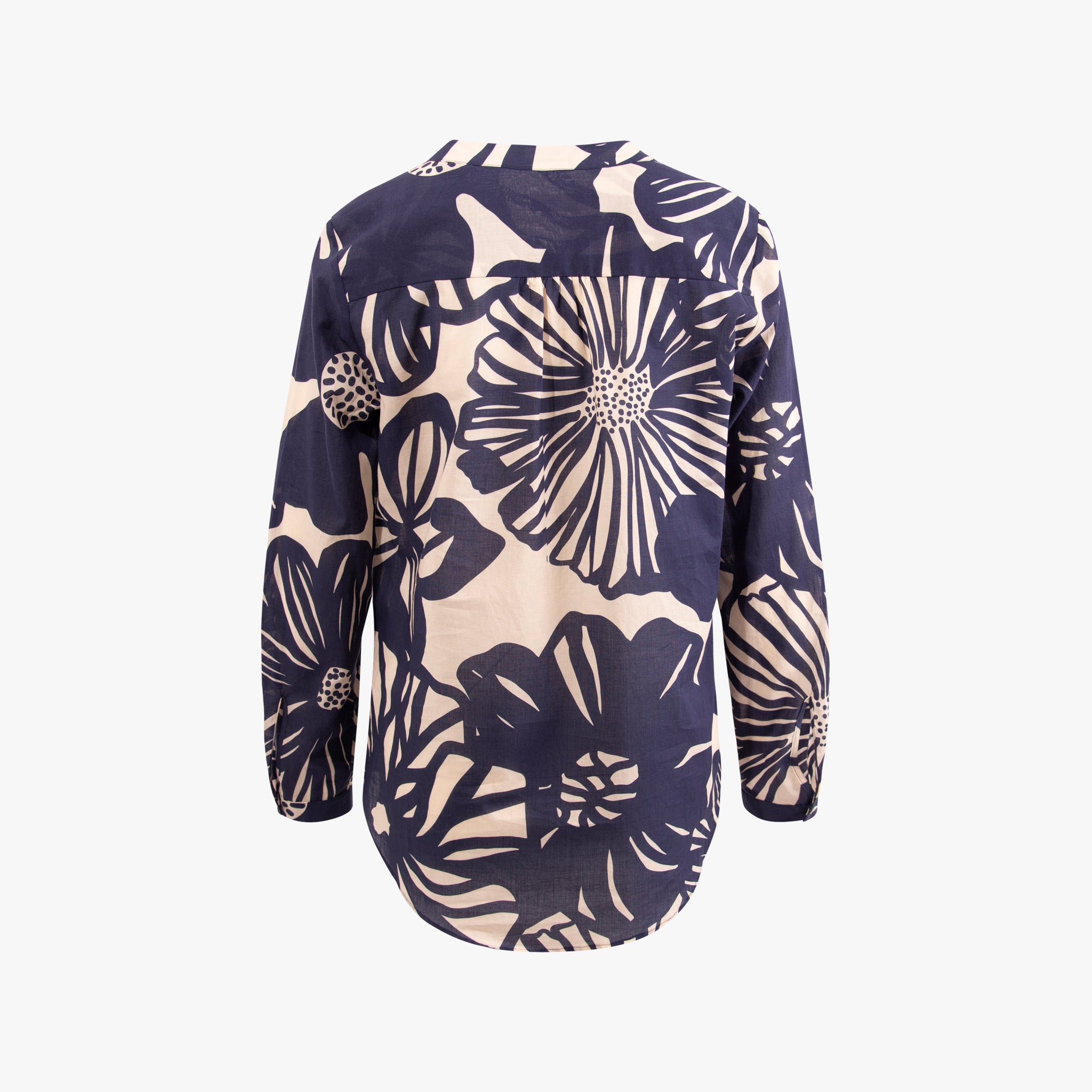 Bluse Flowerprint | navy