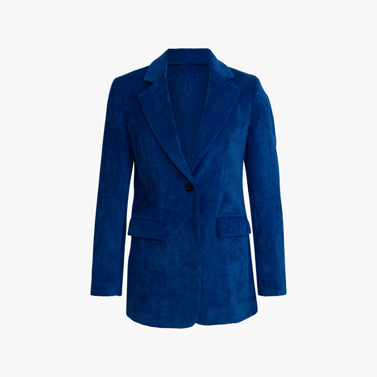 Cordblazer 1 Knopf | blau
