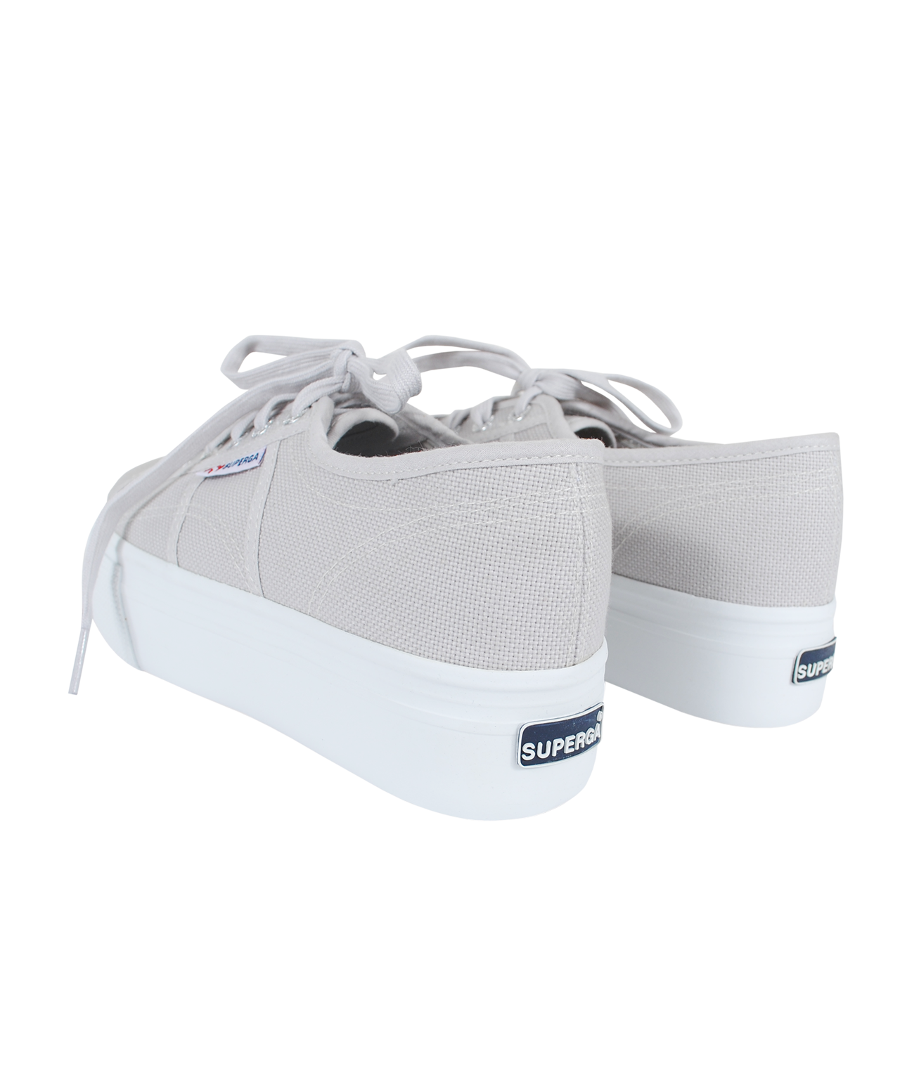 Sneaker Plateau | hellgrau