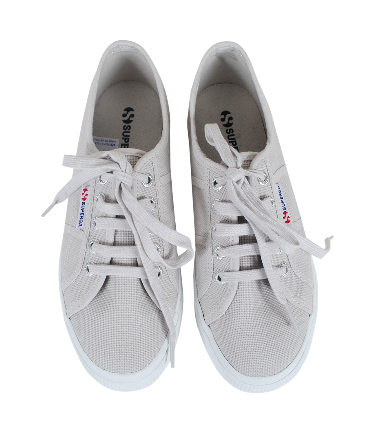 Superga Sneaker Plateau | hellgrau