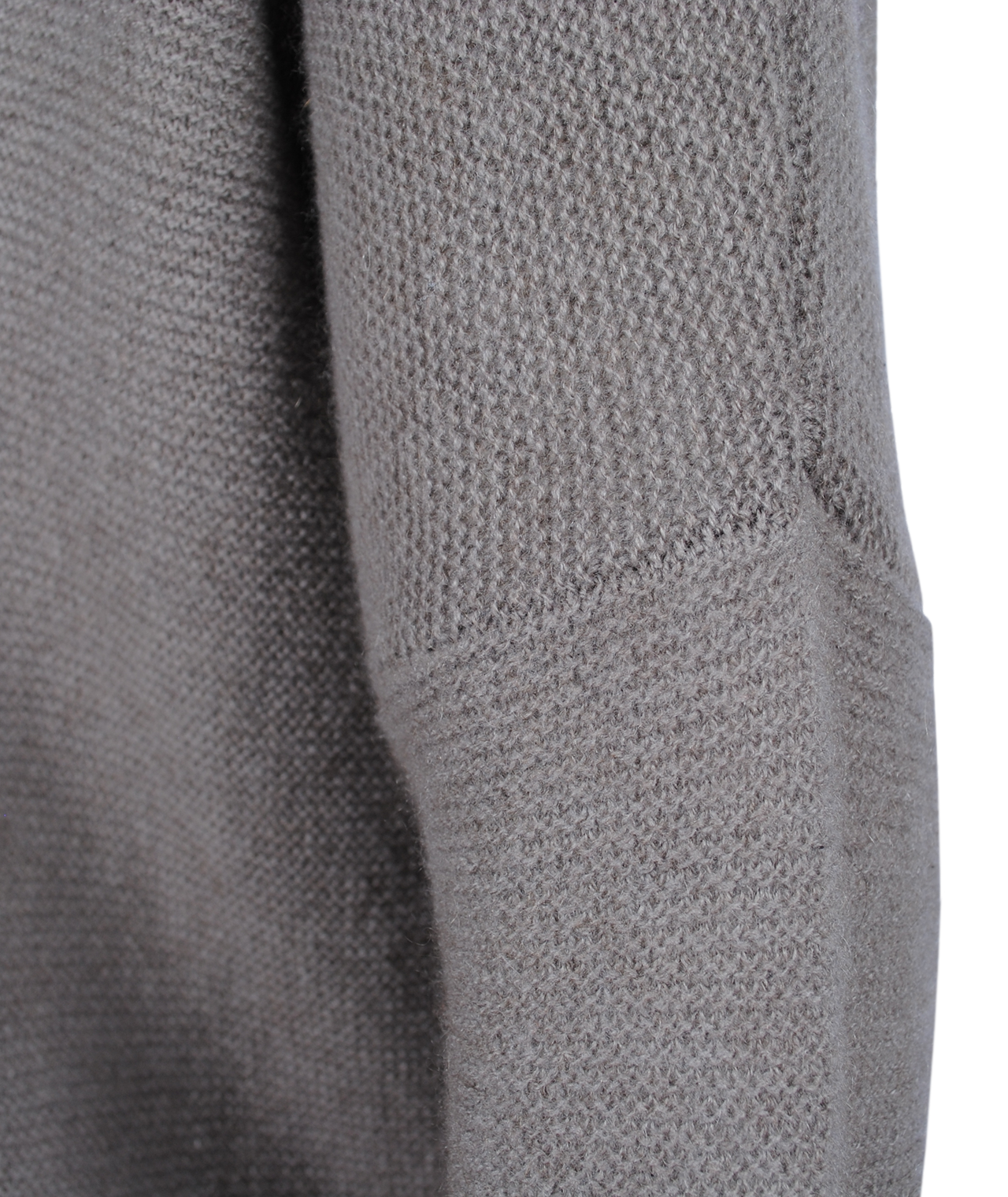 Strickmantel | grau