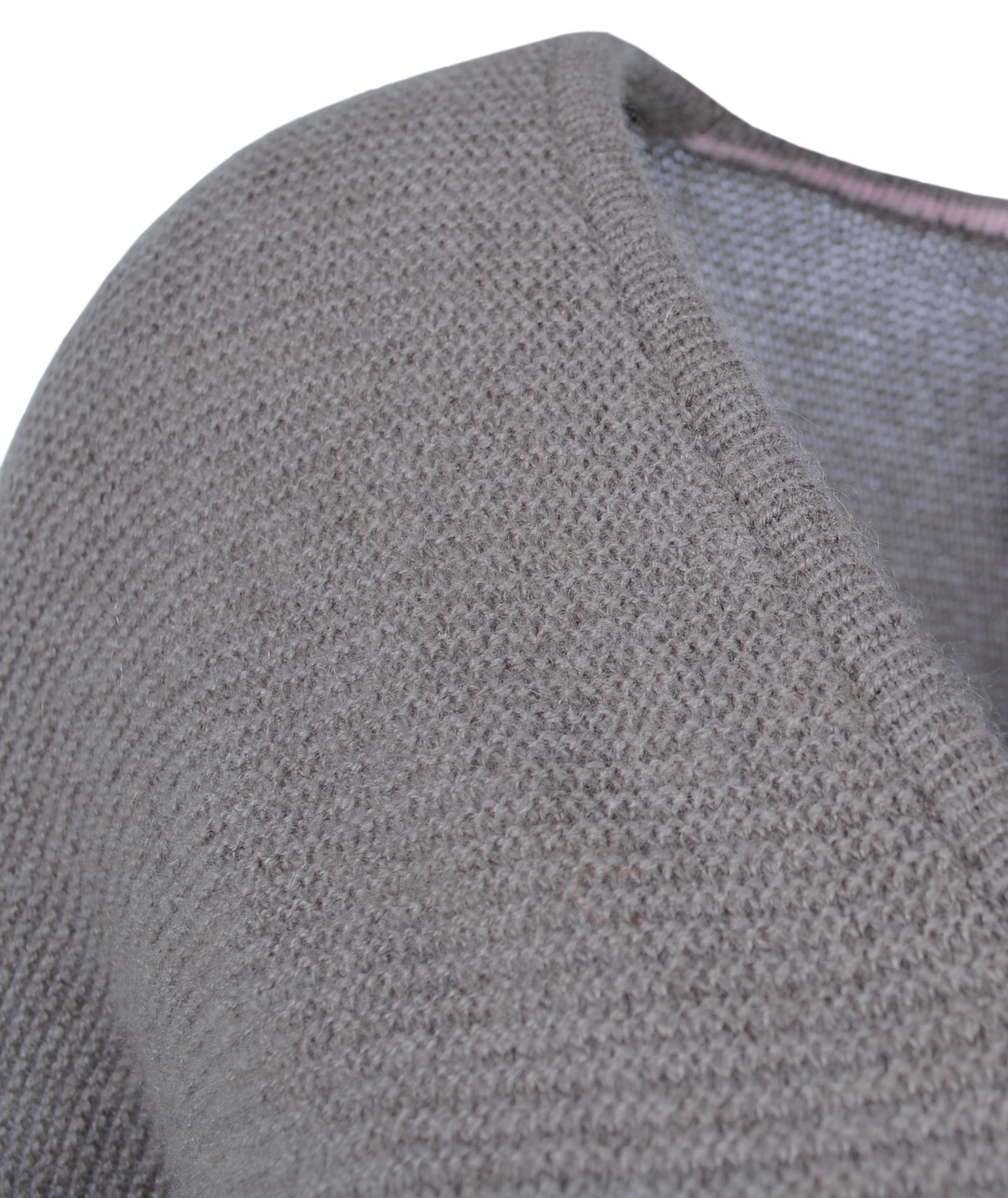 Strickmantel | grau