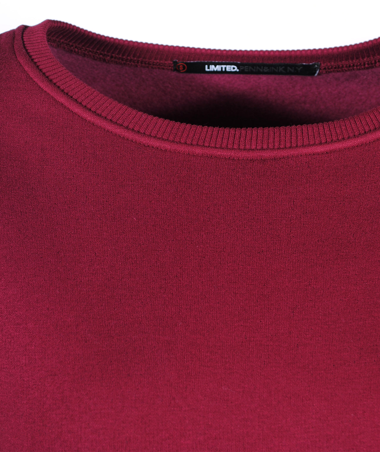 Sweatkleid | bordeaux