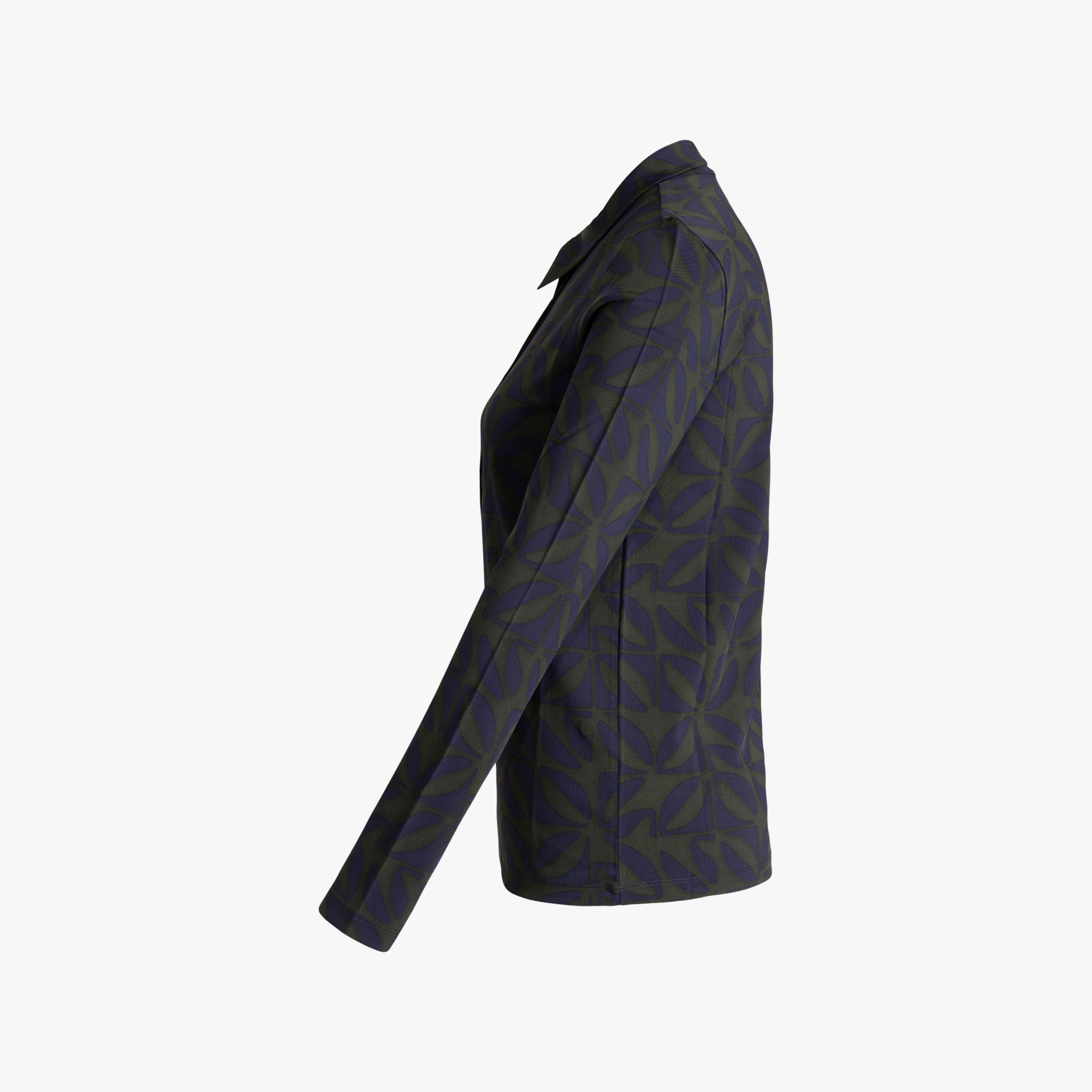Bluse Pattern | dunkelblau