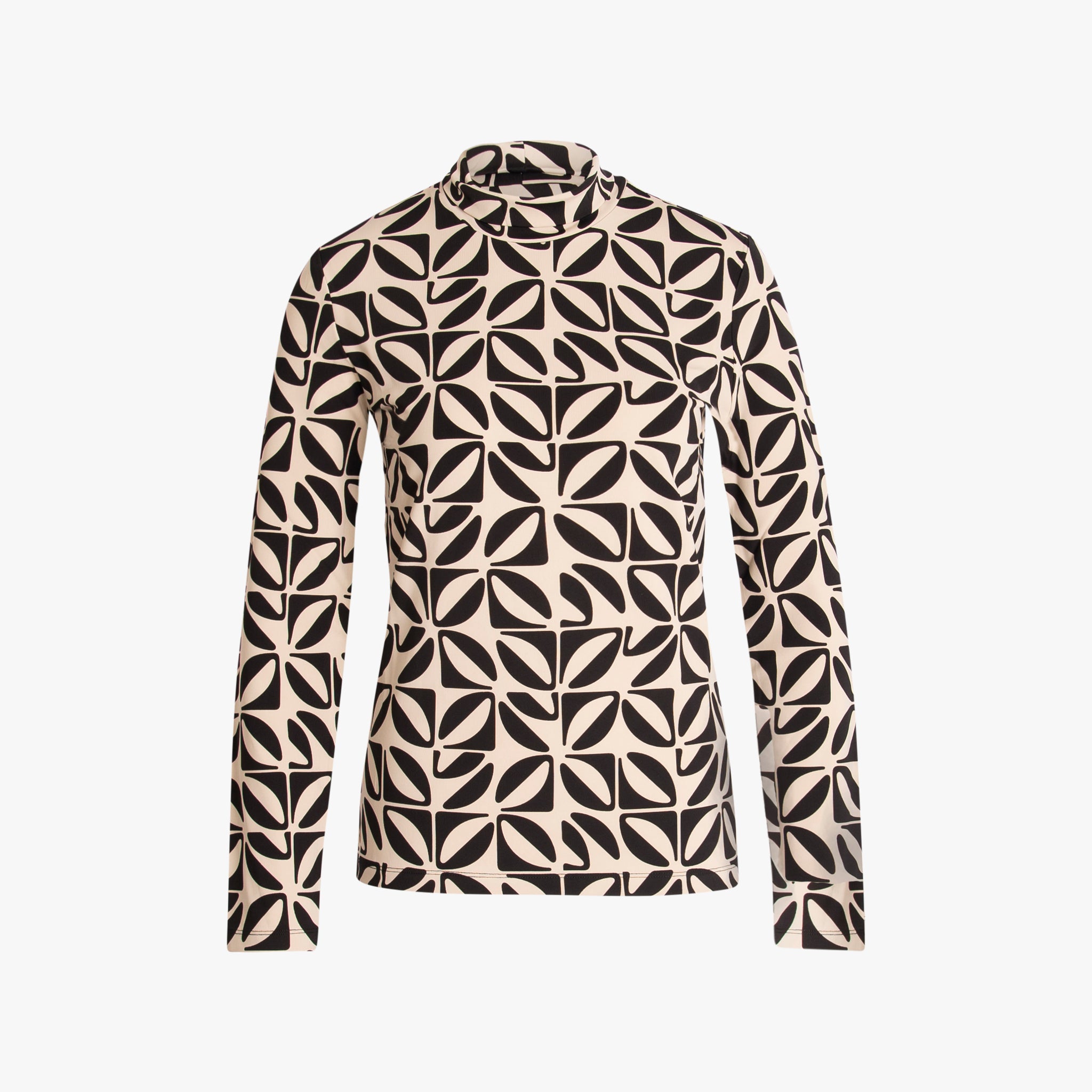 Rollishirt Pattern | schwarz-weiß
