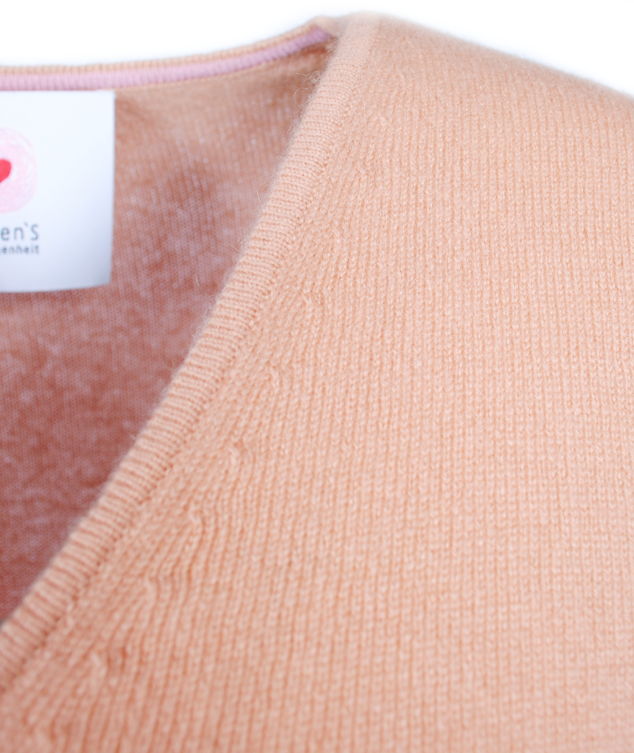 V-Pulli schmal | apricot