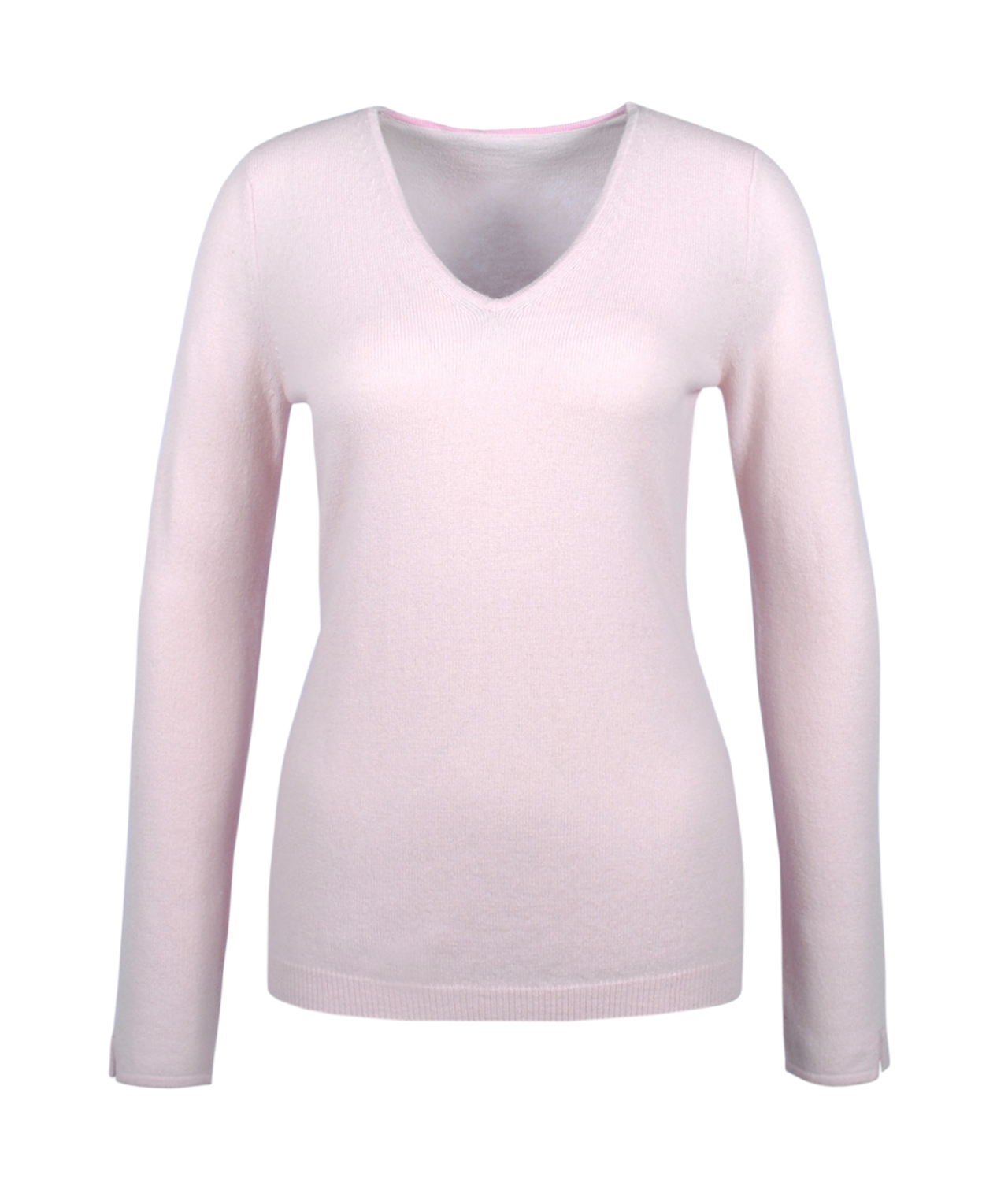 V-Pulli schmal | puder