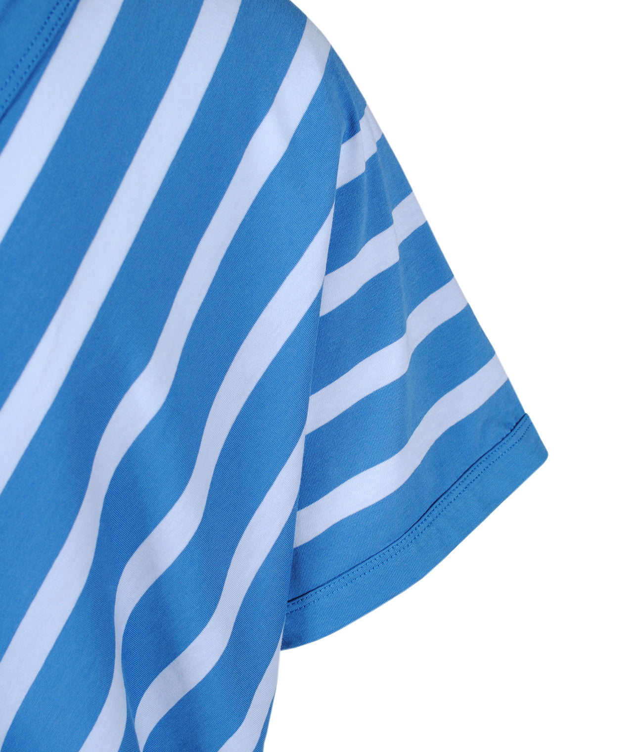 V2-Shirt Streifen | blau