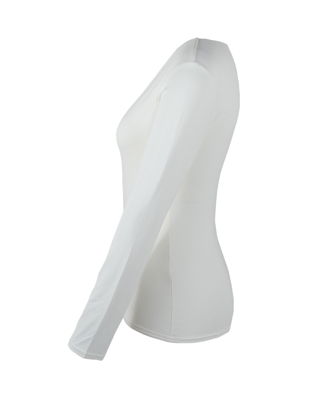 V-Shirt Sylvia 1/1 Arm | wollweiß