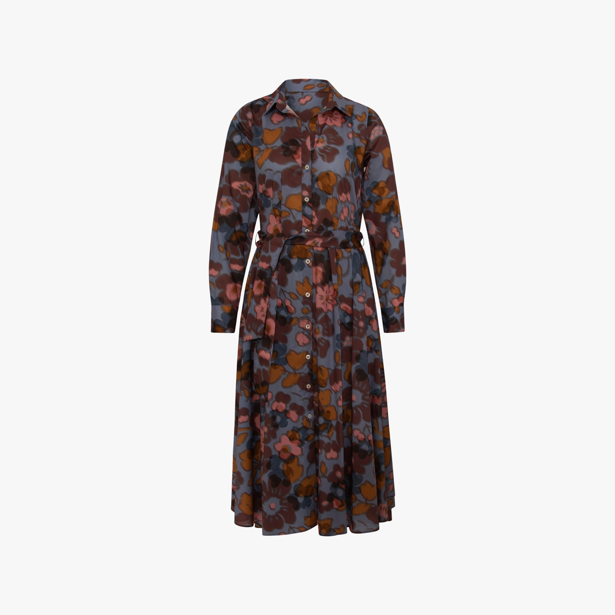 Hemdblusenkleid | dunkelblau