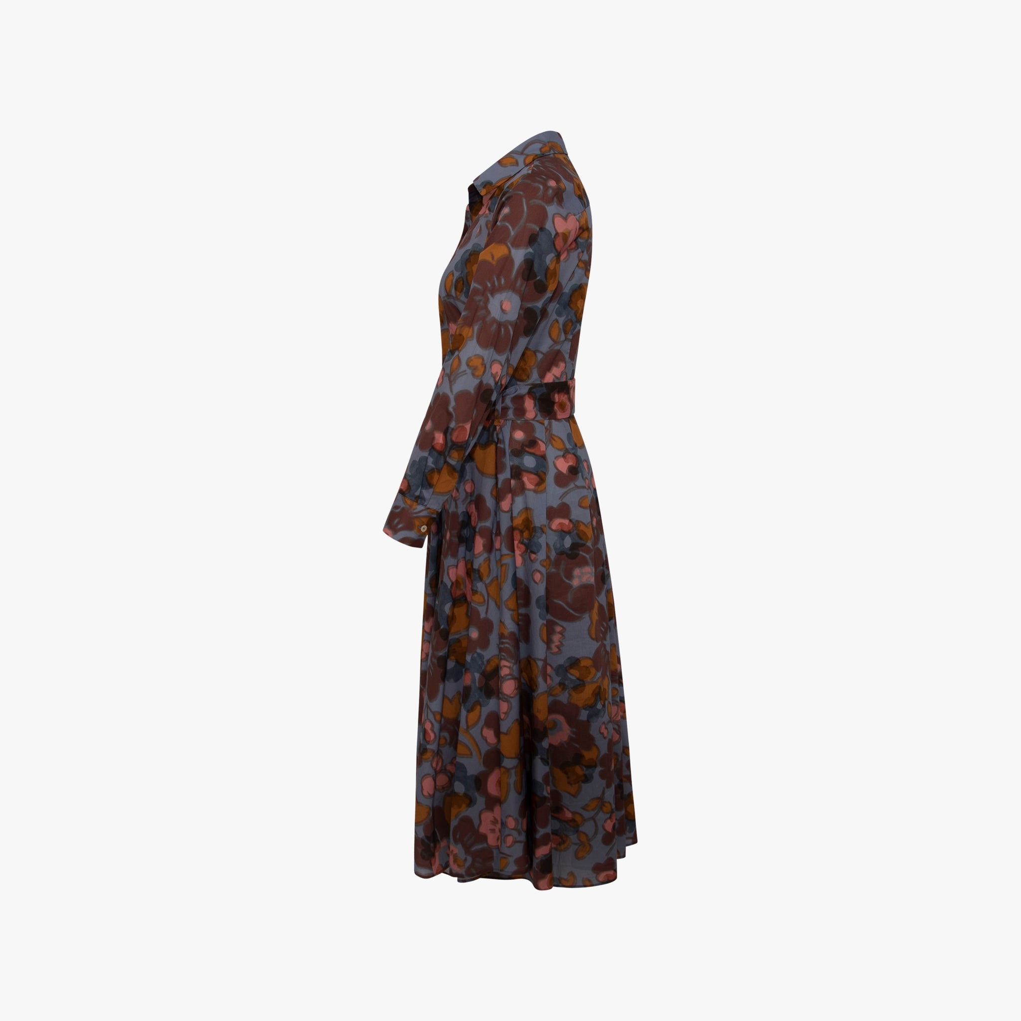 Hemdblusenkleid | dunkelblau