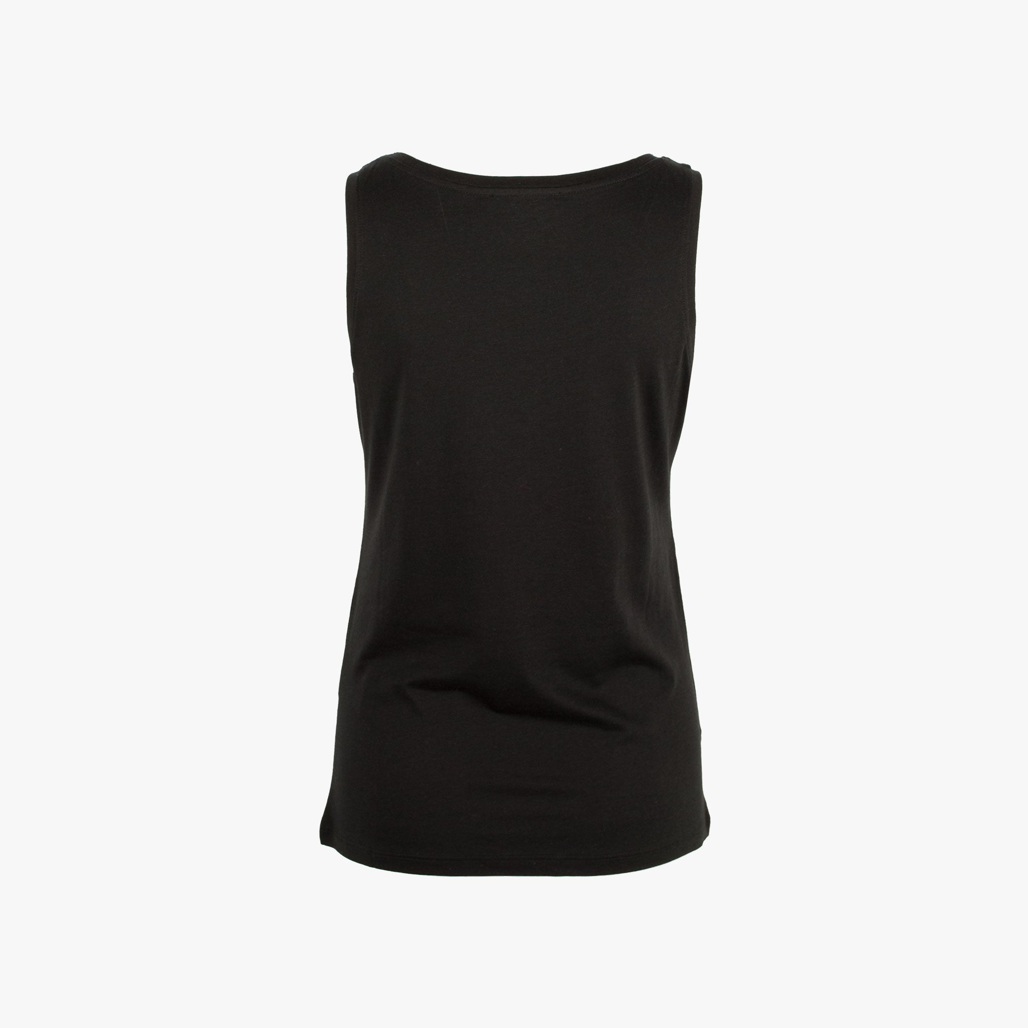 Absolut Cashmere Top uni Dauphine | schwarz