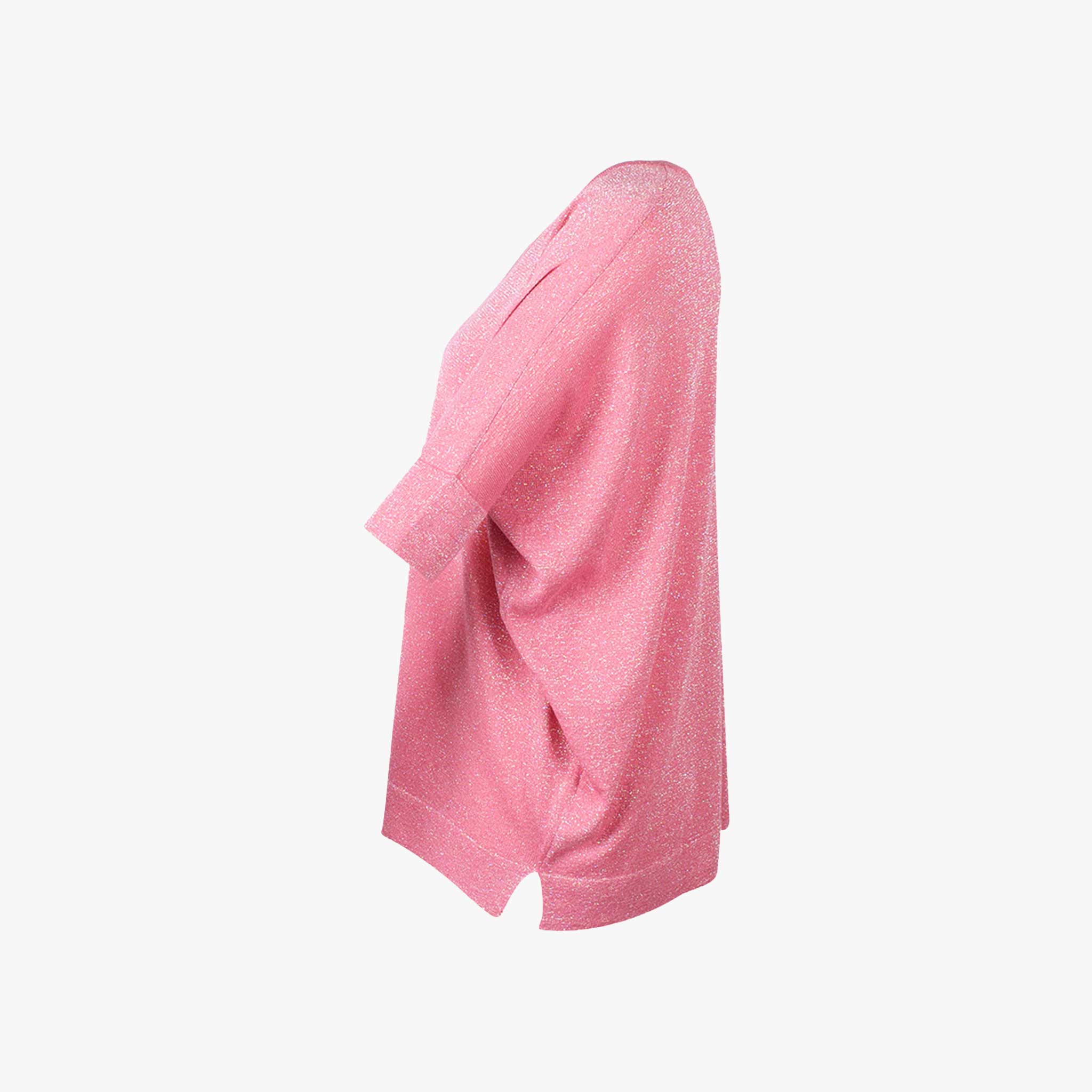 V-Poncho Glitzer (rosa, XXS) | rosa
