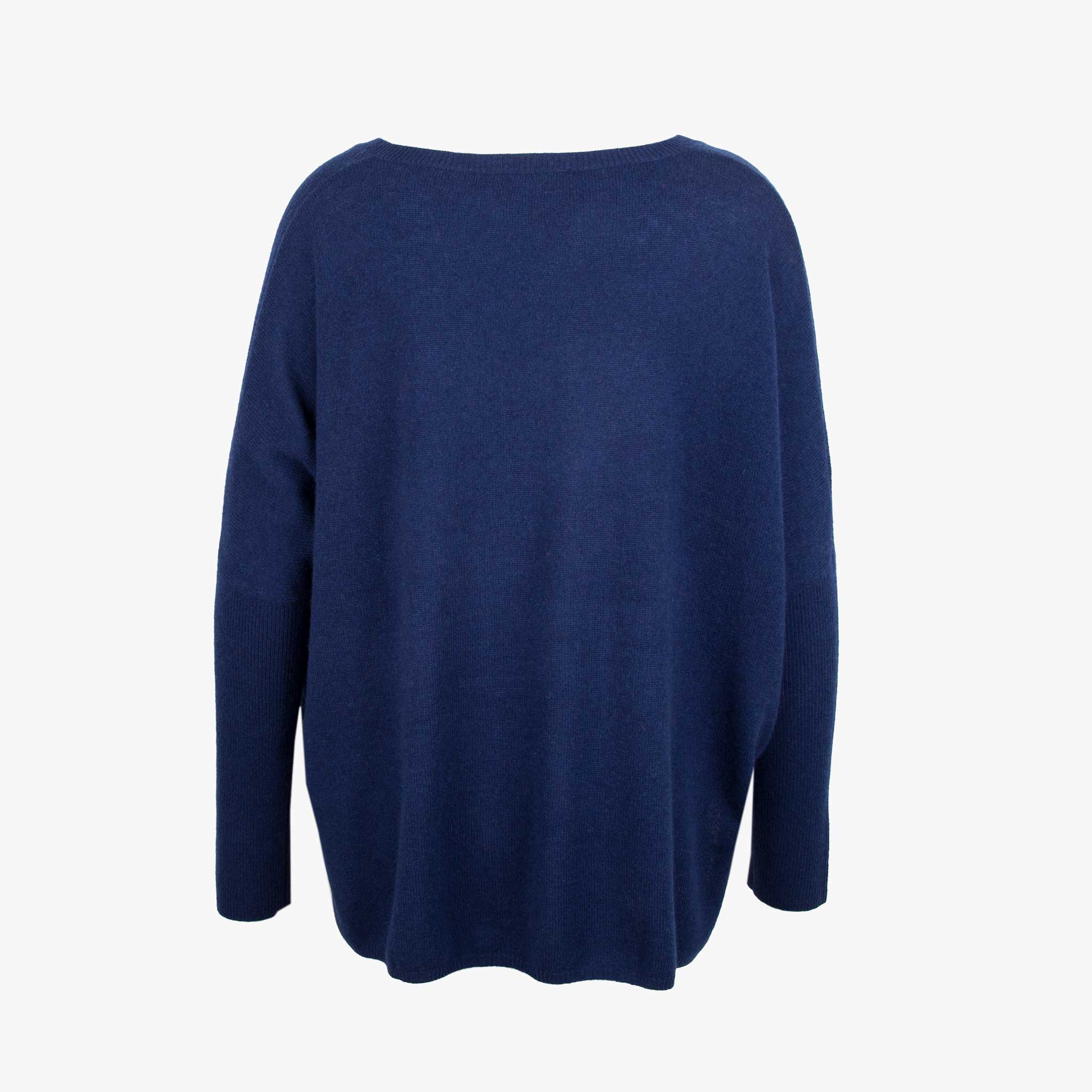 Absolut Cashmere Ponchopulli | dunkelblau