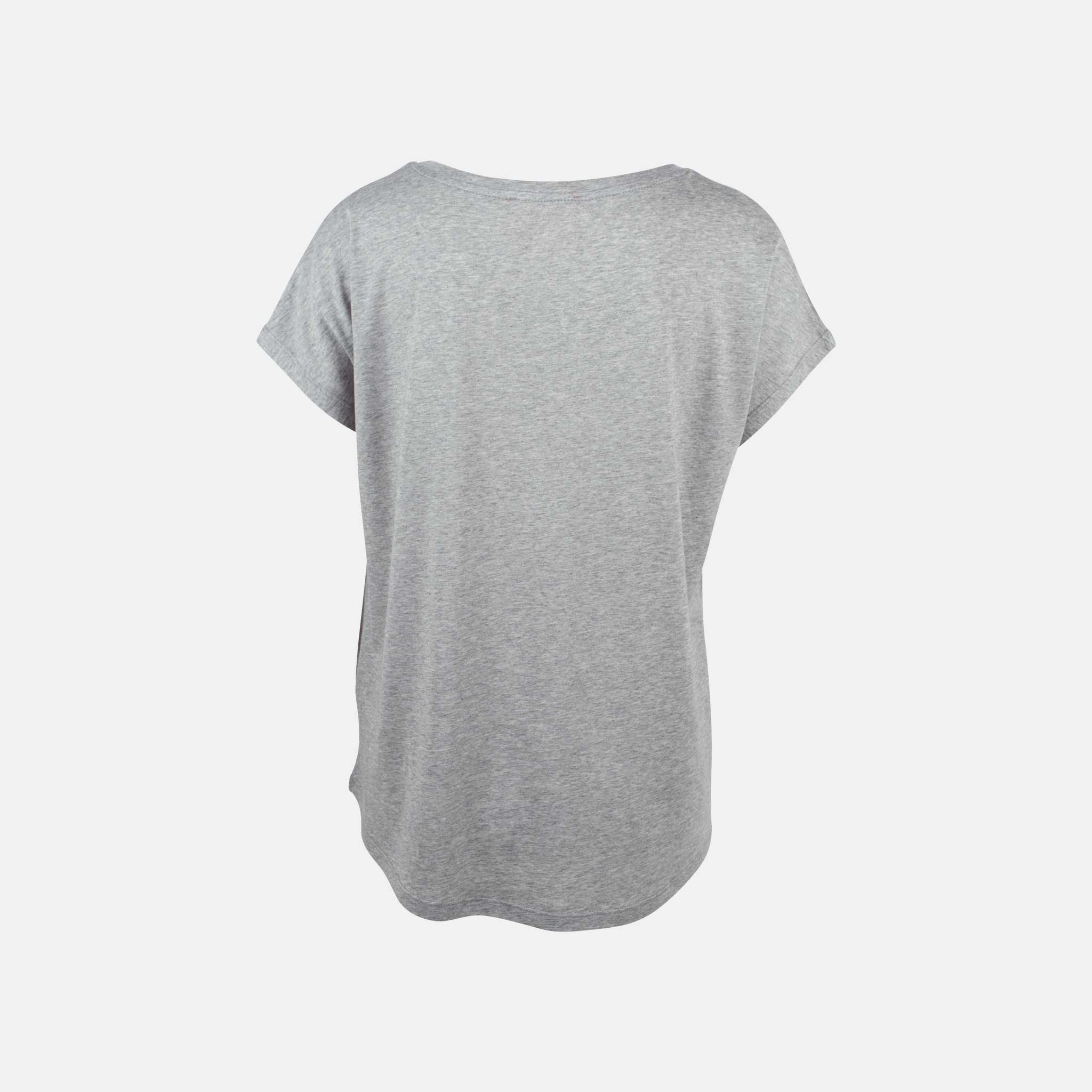 Absolut Cashmere Shirt Melissa Rückenteil | graumelange